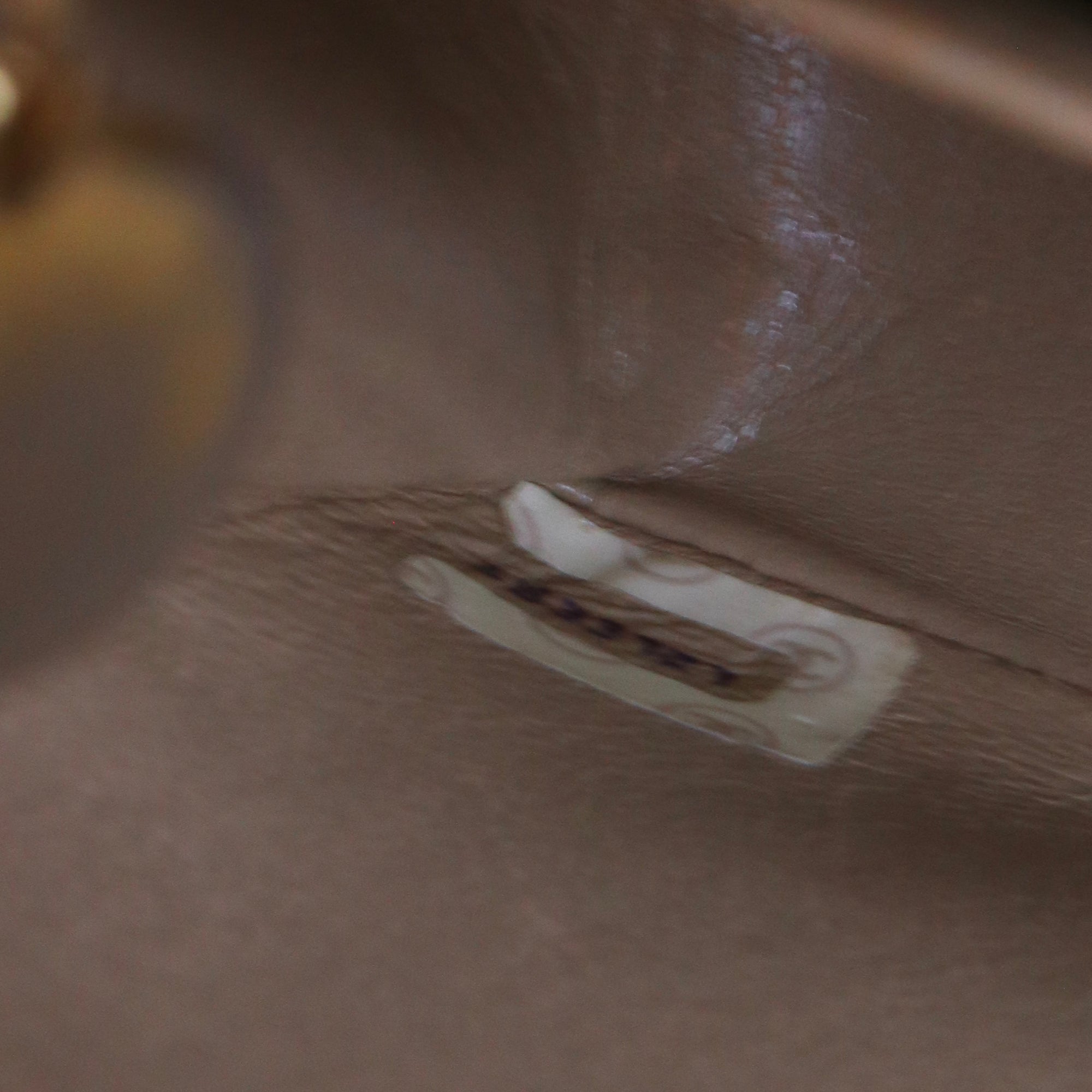 CHANEL - Sac à main Classique/Timeless Full Flap Chanel en cuir lisse beige vintage