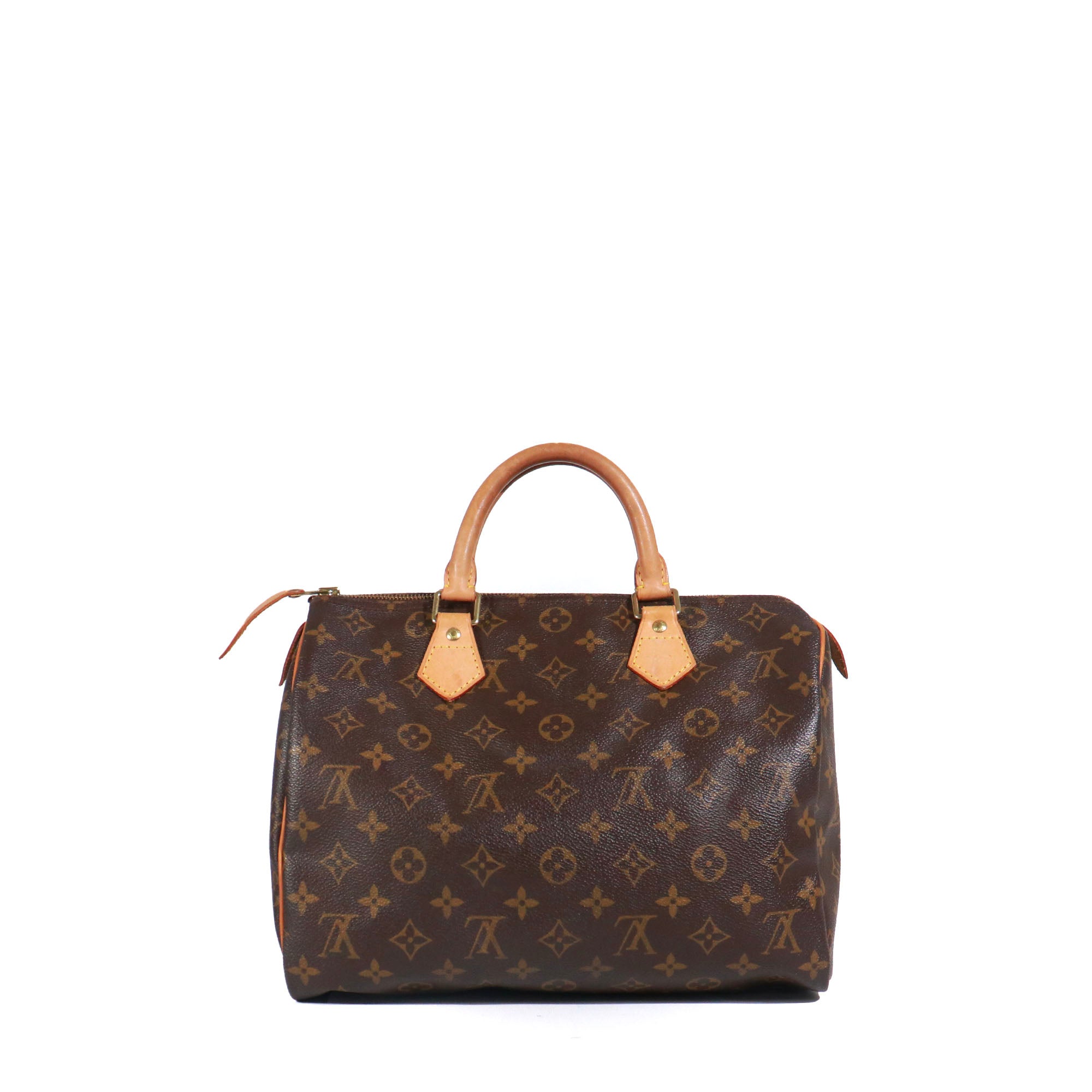 LOUIS VUITTON - Sac à main Speedy 30 en toile monogramme