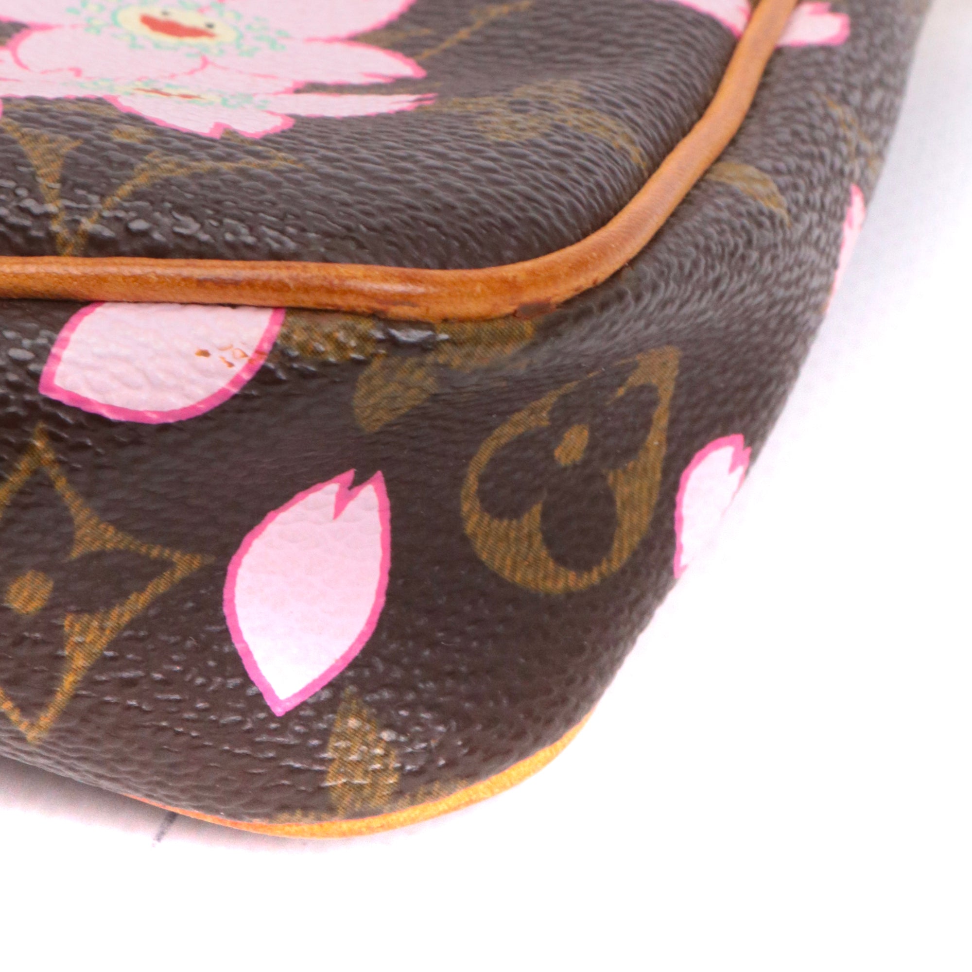 LOUIS VUITTON - Pochette Accessoires Louis Vuitton x Murakami en toile monogrammée Cherry Blossom