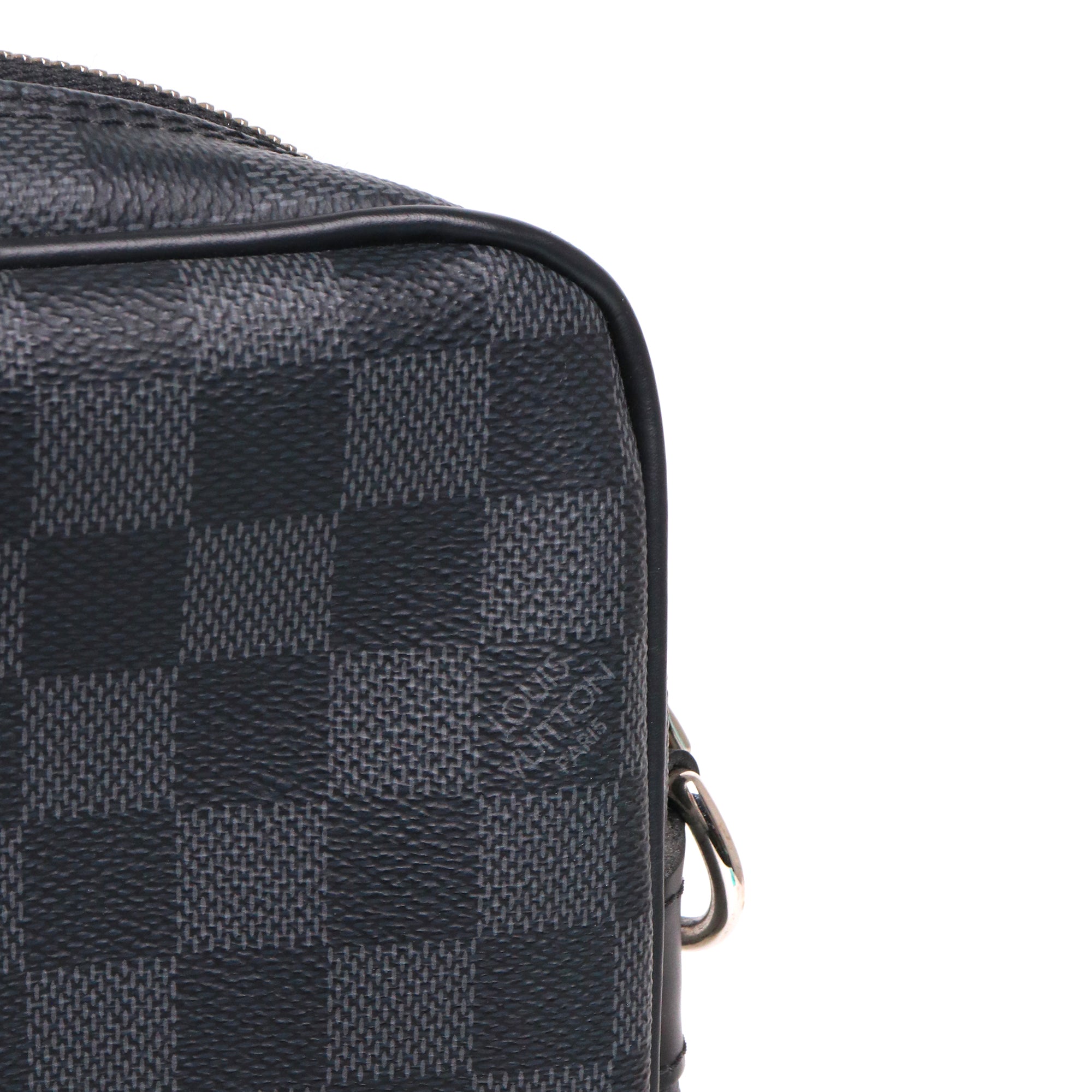 LOUIS VUITTON - Porte-documents Voyage NM Louis Vuitton en toile enduite damier graphite
