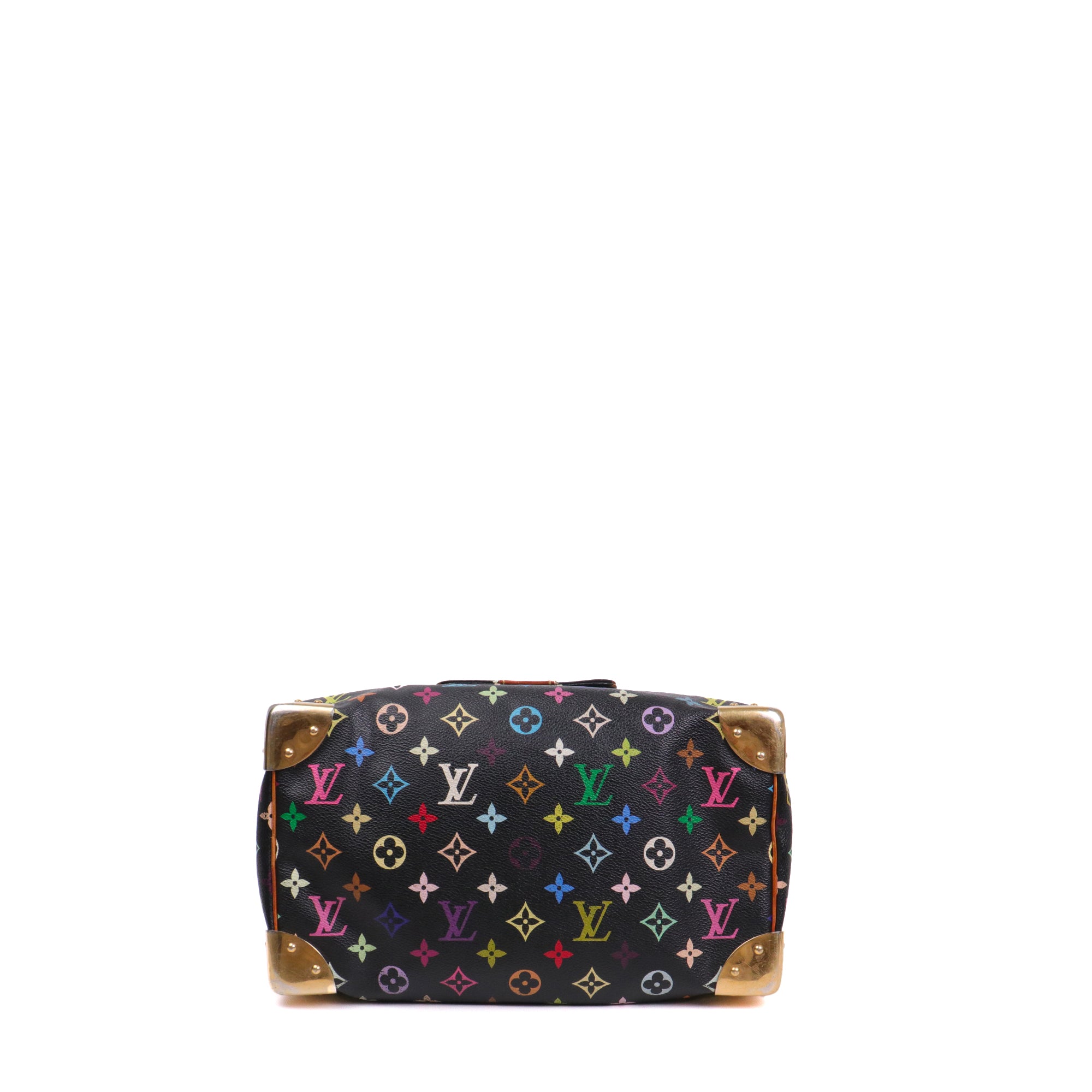LOUIS VUITTON - Sac à main Speedy 30 Louis Vuitton x Takashi Murakami en toile monogrammée