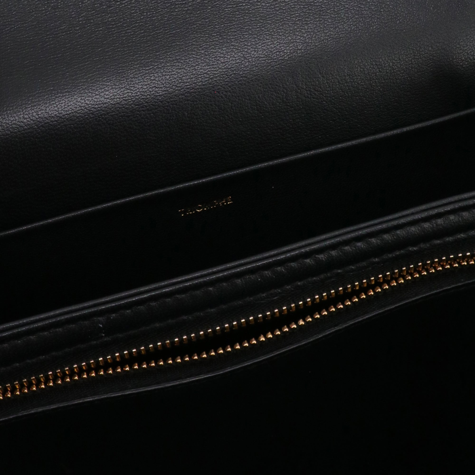 CELINE - Sac à bandoulière Triomphe Celine en lézard noir