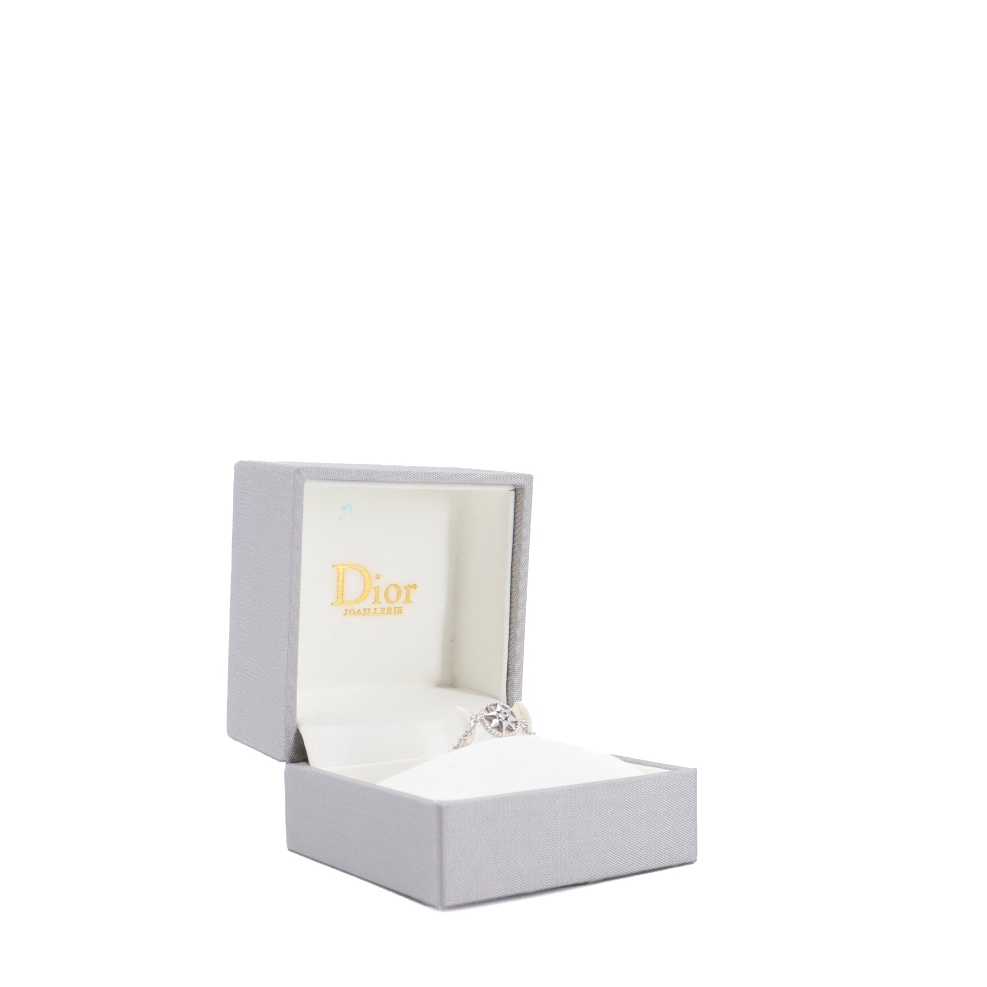 DIOR - Bague Rose Des Vents Dior en or blanc (T50)