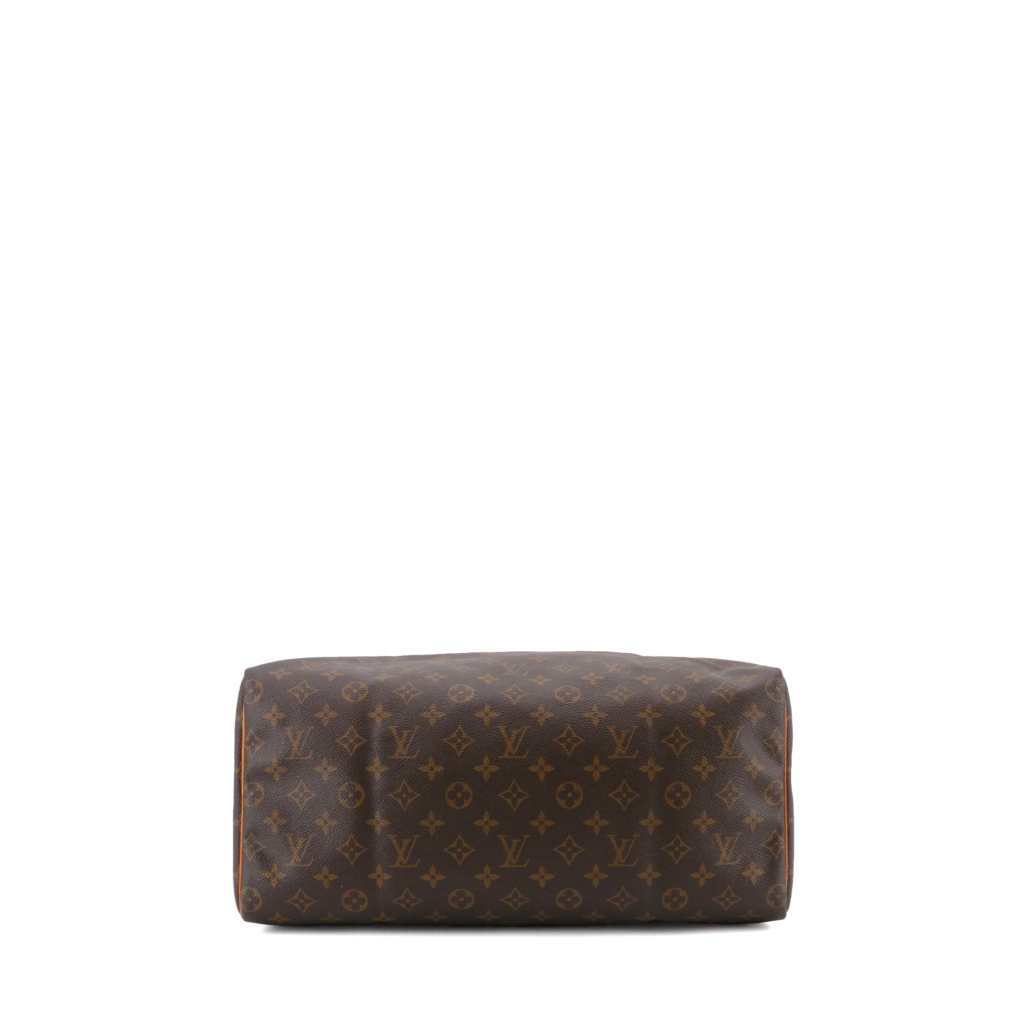 LOUIS VUITTON - Sac à main Speedy 40 Louis Vuitton en toile monogrammée vintage