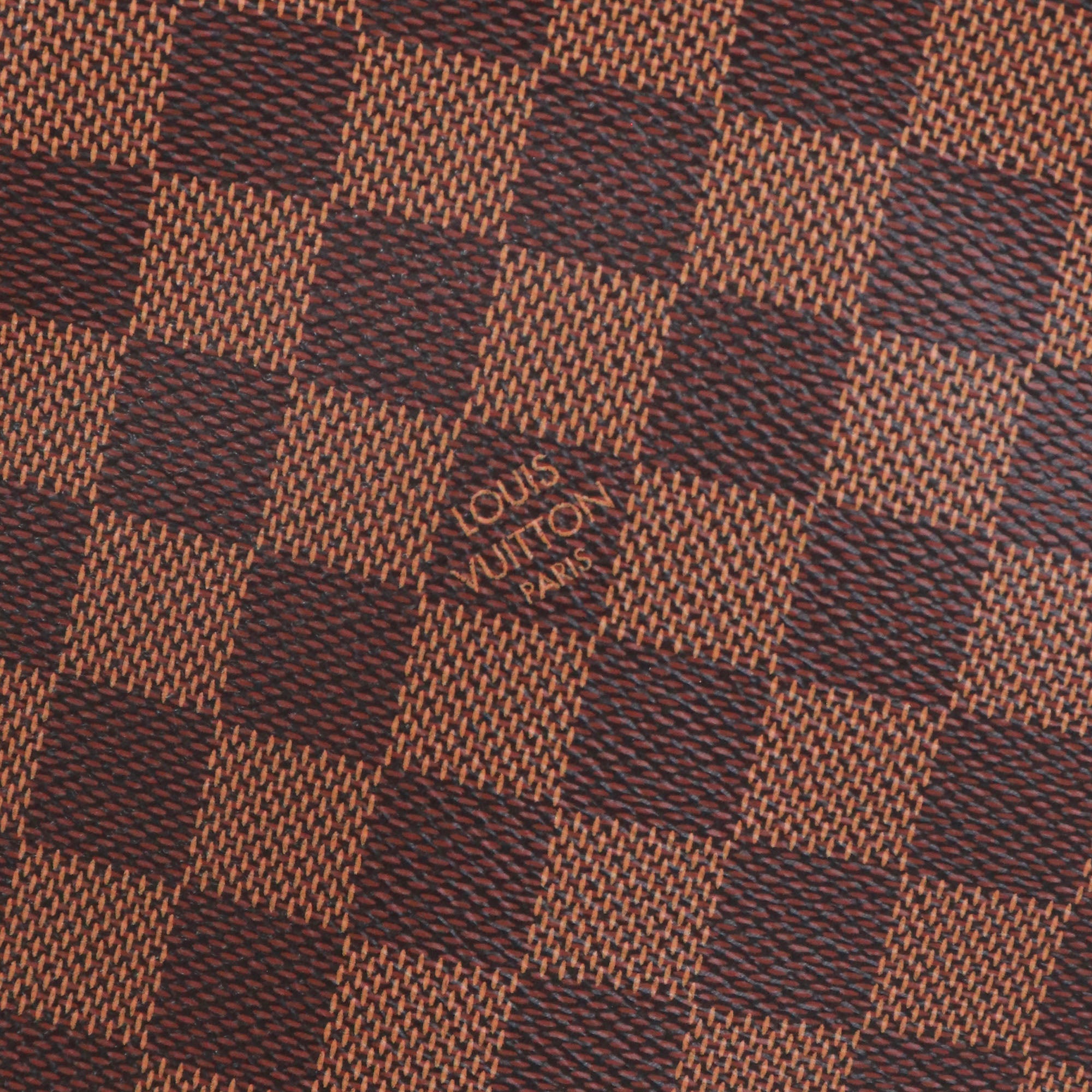LOUIS VUITTON - Sac cabas Neverfull MM Louis Vuitton en toile enduite damier ébène