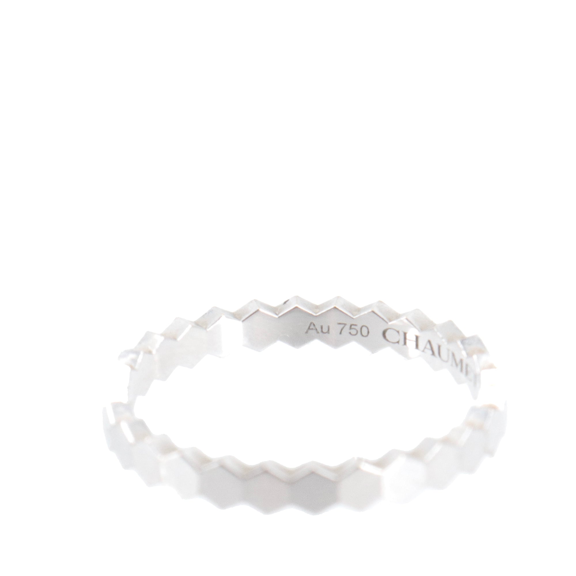 CHAUMET - Bague Bee Chaumet en or blanc (T53)