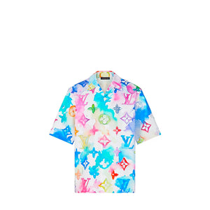 LOUIS VUITTON - Chemise Monogram Aquarelle Louis Vuitton en coton multicolore (M)