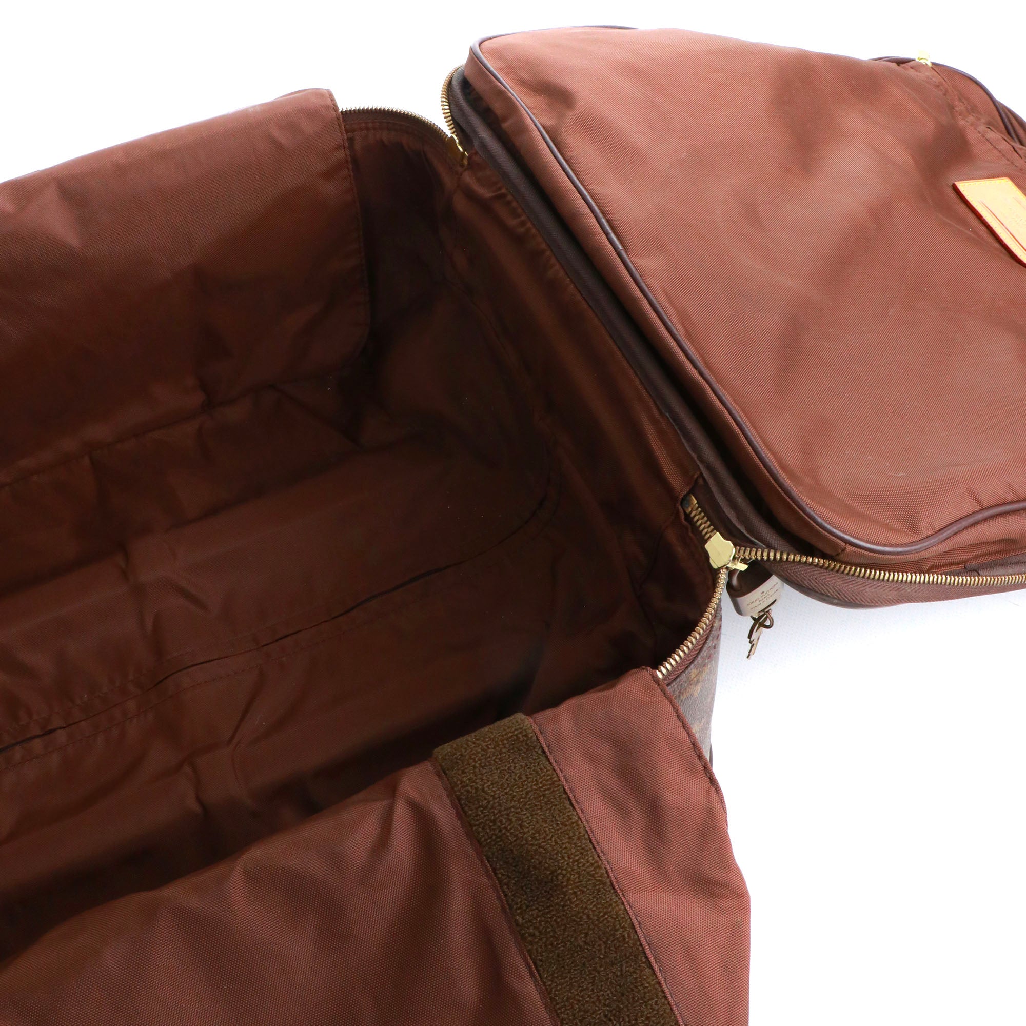 LOUIS VUITTON - Valise Pégase 45 Louis Vuitton en toile monogramme