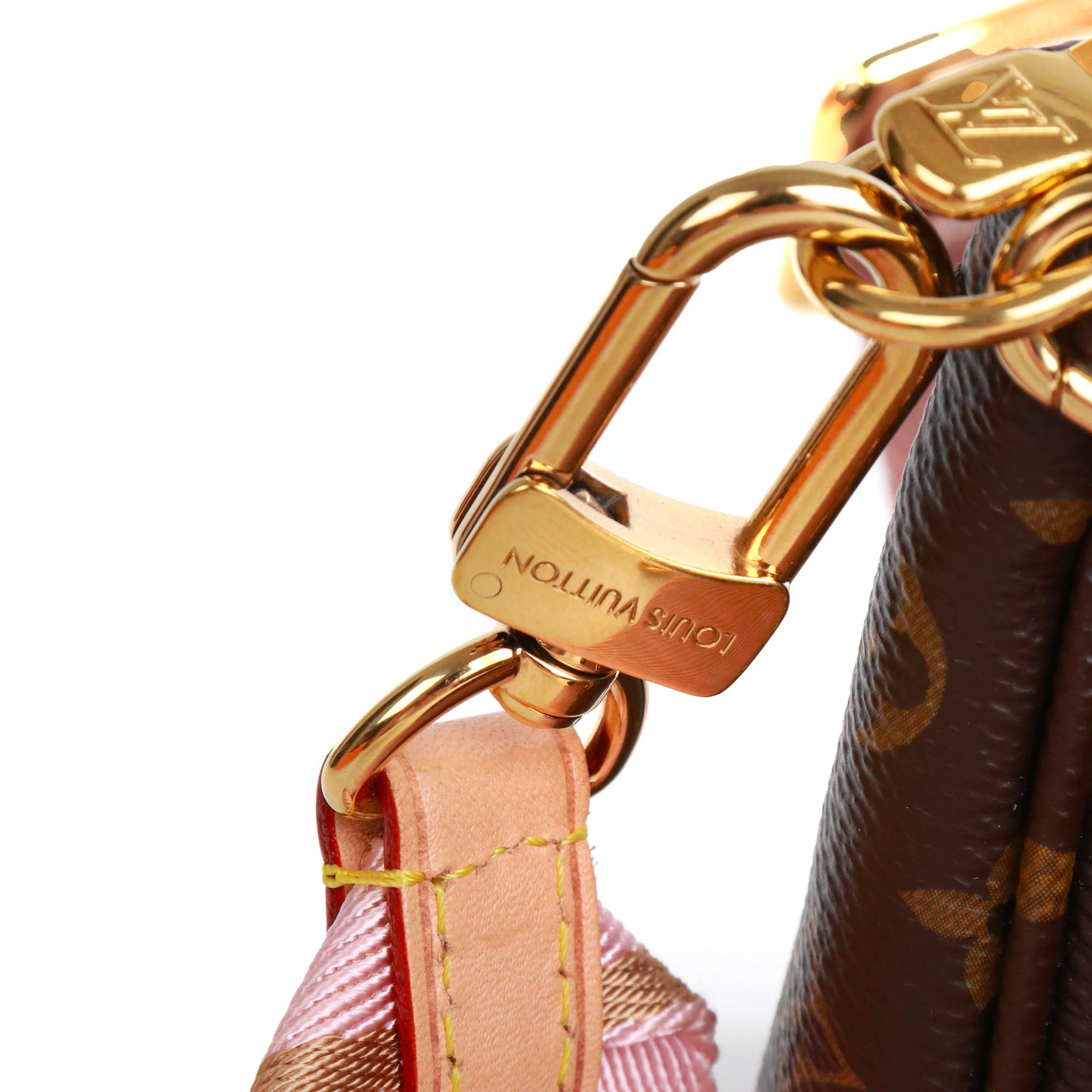 LOUIS VUITTON - Sac à bandoulière Multi Pochette Accessoires Louis Vuitton en toile monogramme