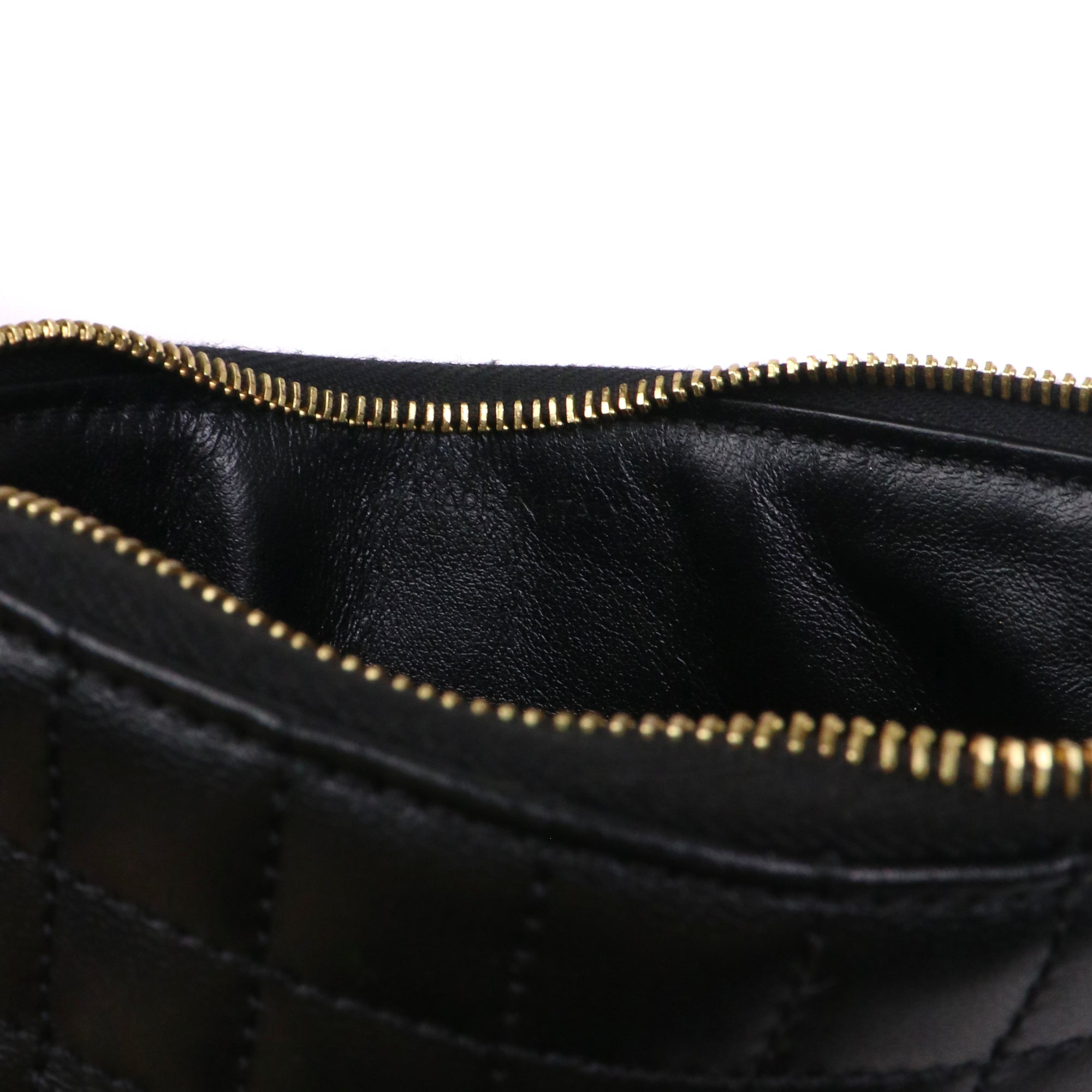 CELINE - Porte-monnaie C Charm Celine en cuir noir