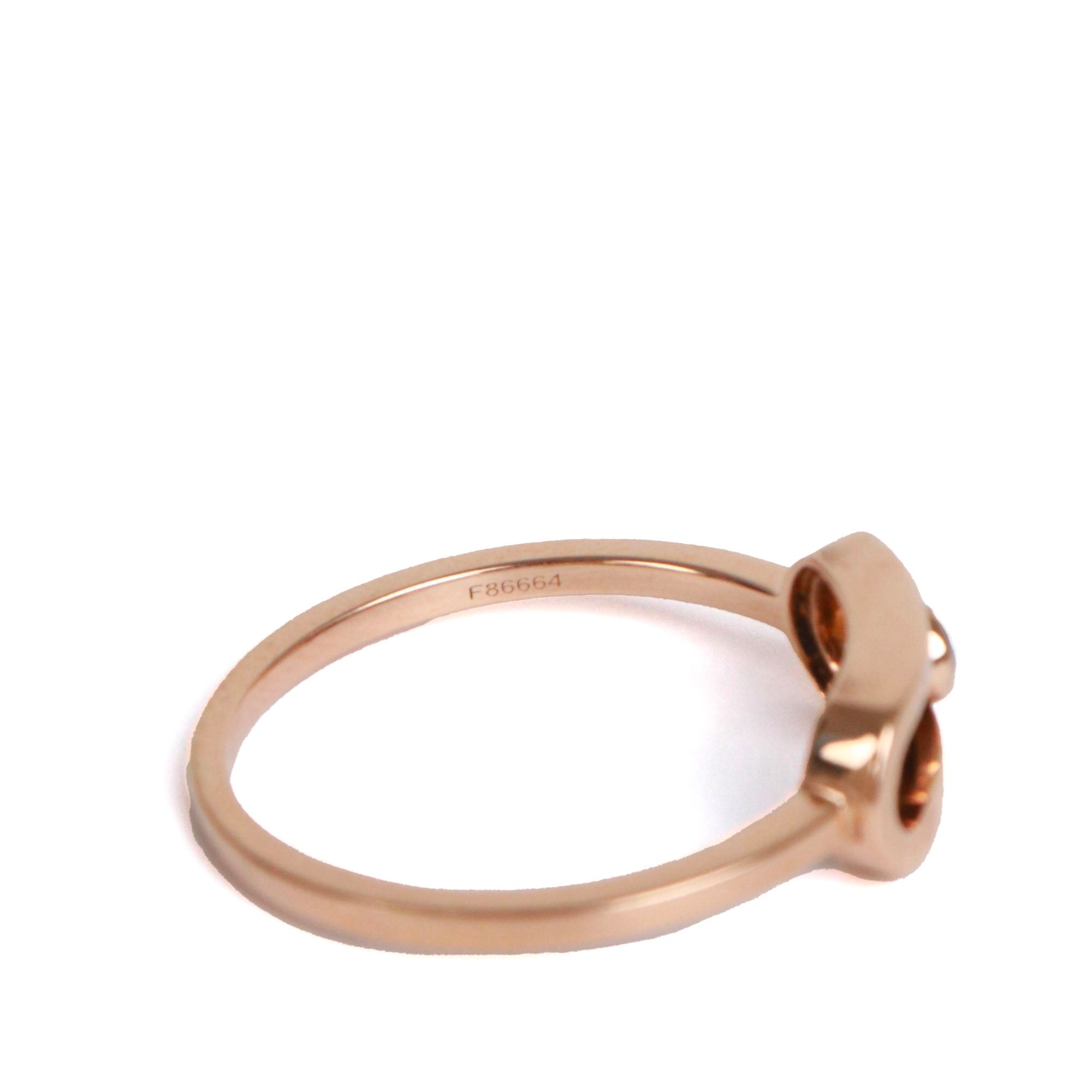 MESSIKA - Bague Move Uno grand modèle Messika or rose (T57)