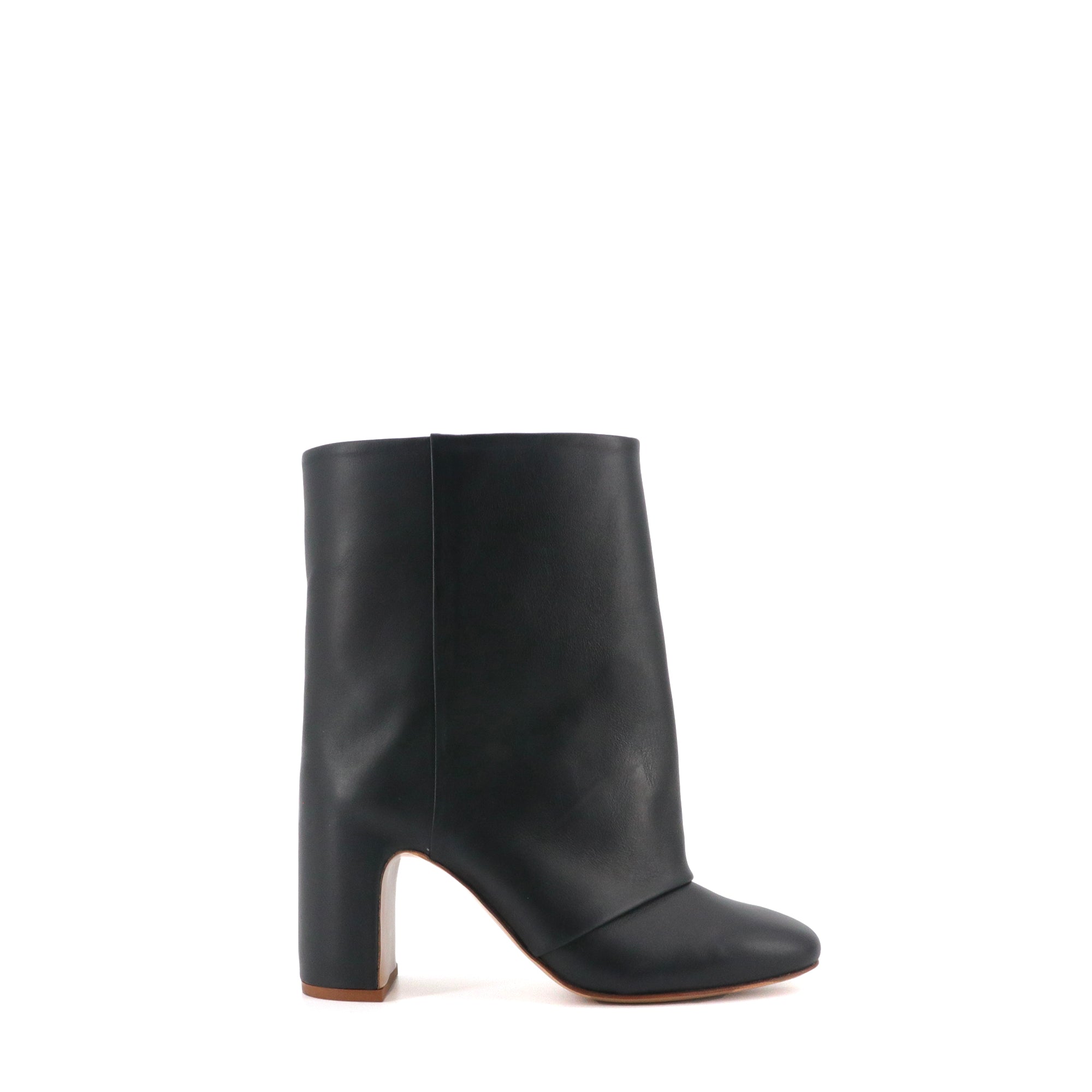 CHLOÉ - Bottines Parle Chloé en cuir noir (T36)