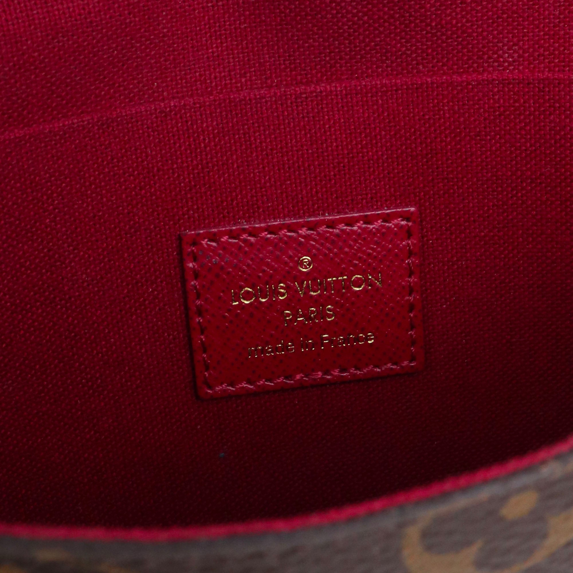 LOUIS VUITTON - Pochette Félicie Louis Vuitton en toile monogramme