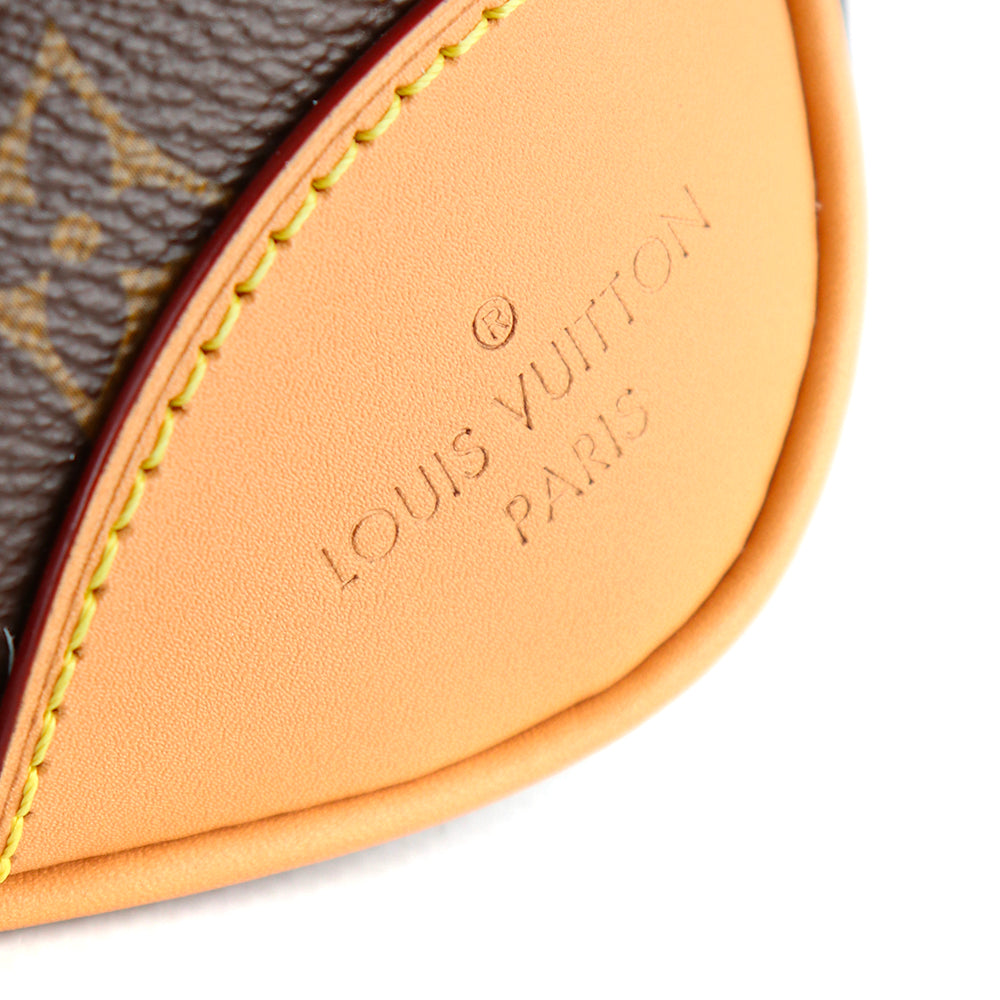 LOUIS VUITTON - Sac à bandoulière Boulogne en toile monogrammée marron