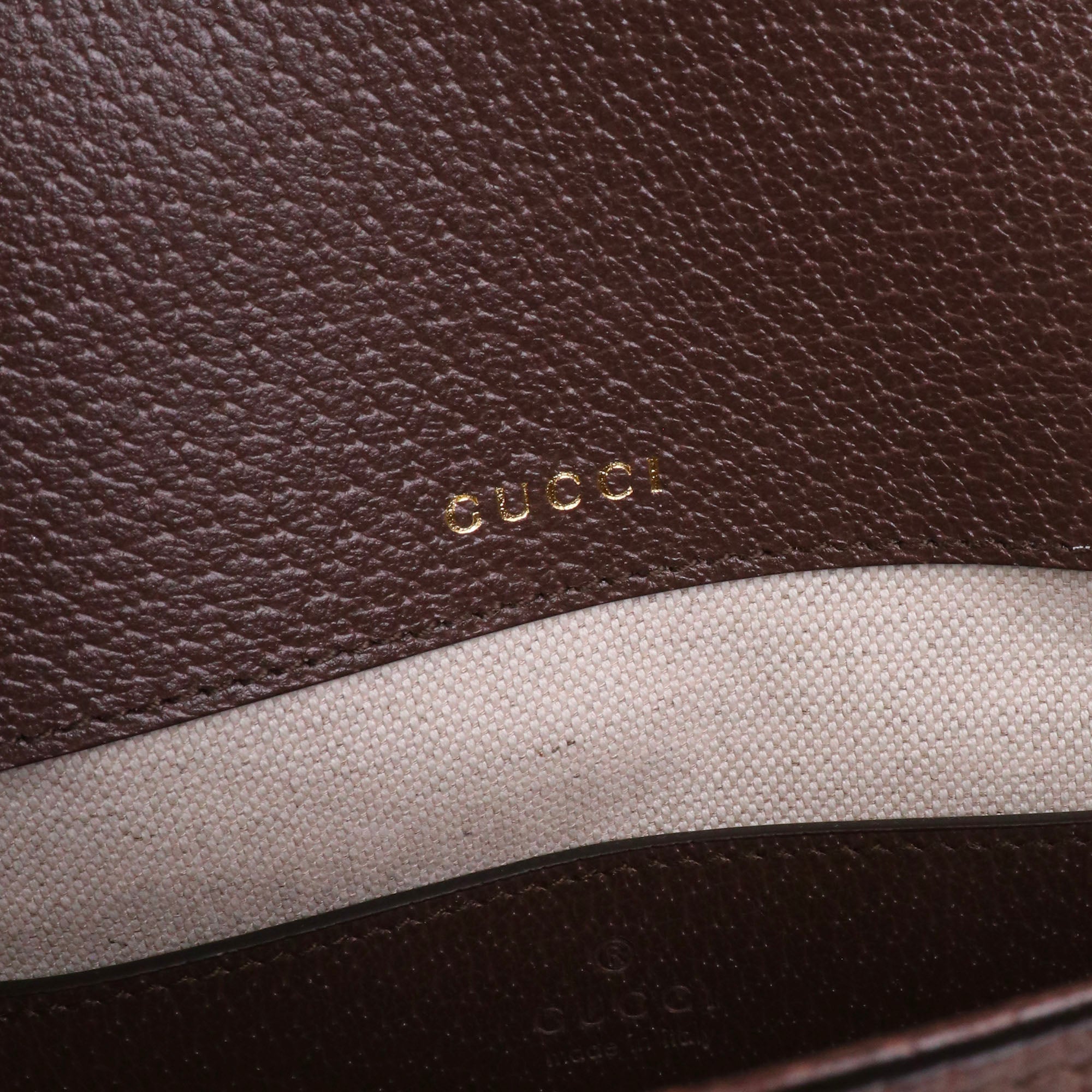GUCCI - Sac à bandoulière Horsebit 1955 mini Gucci en toile GG Suprême marron