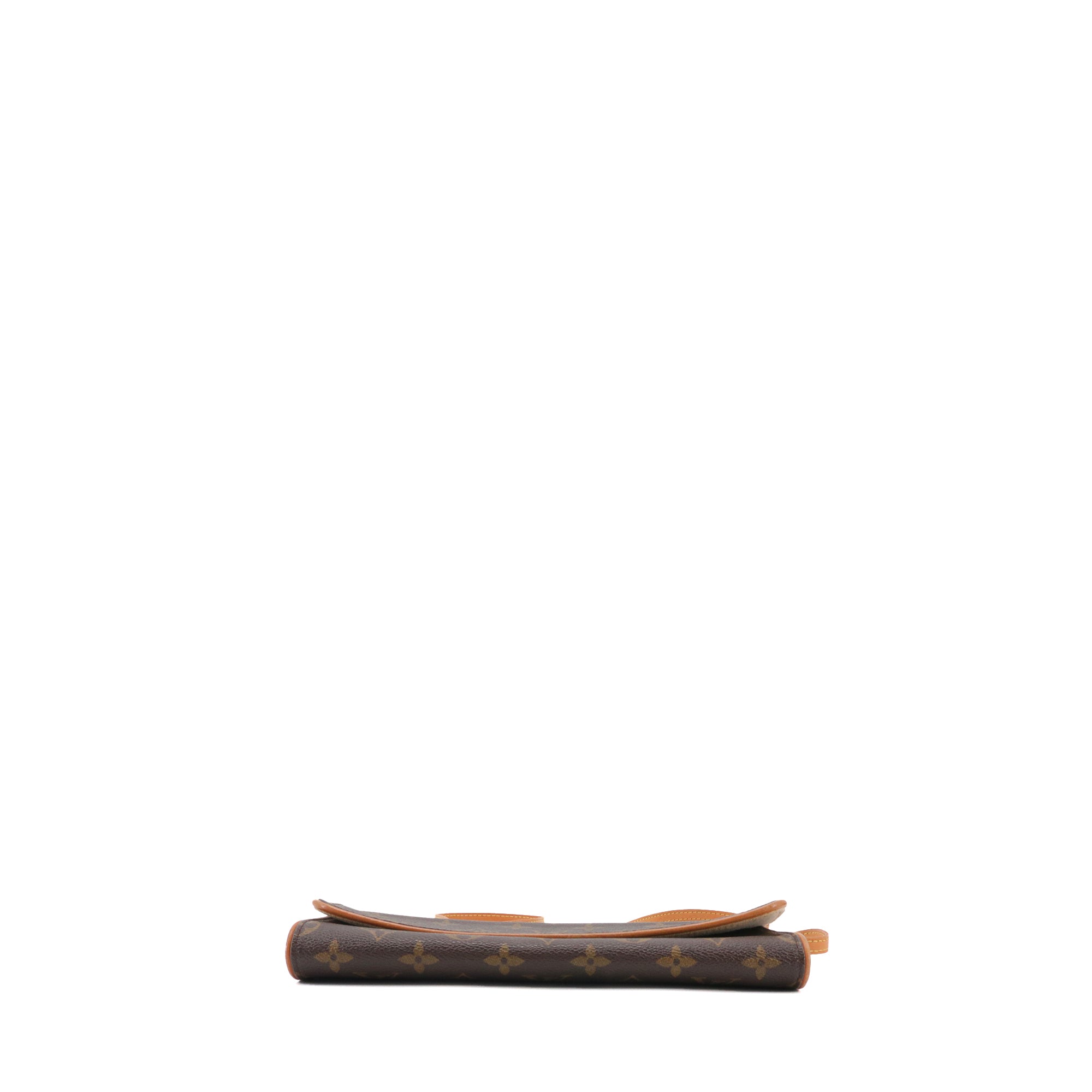 LOUIS VUITTON - Sac à bandoulière Pochette Twin Louis Vuitton en toile monogrammée vintage