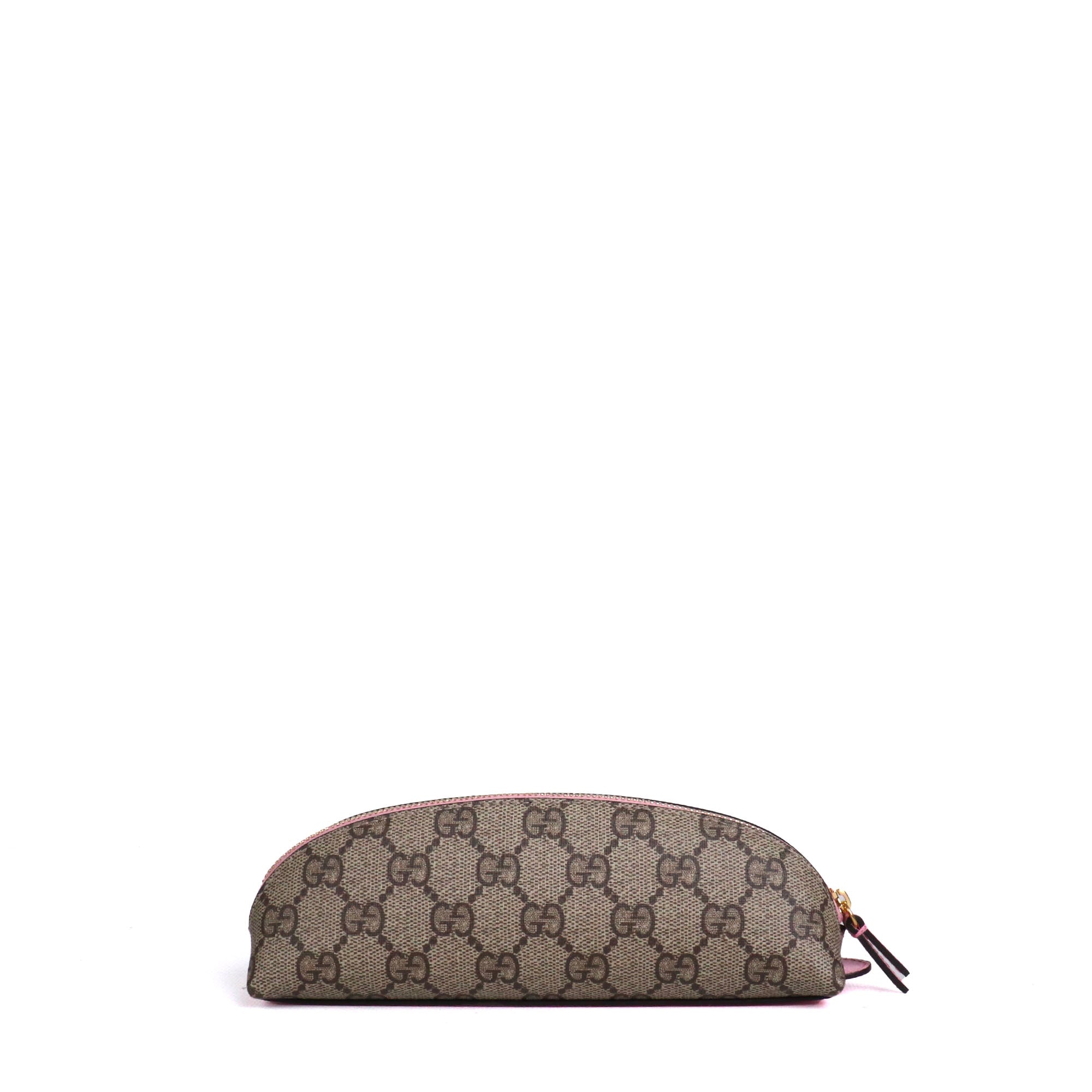GUCCI - Trousse Disney x Gucci en toile monogrammée marron