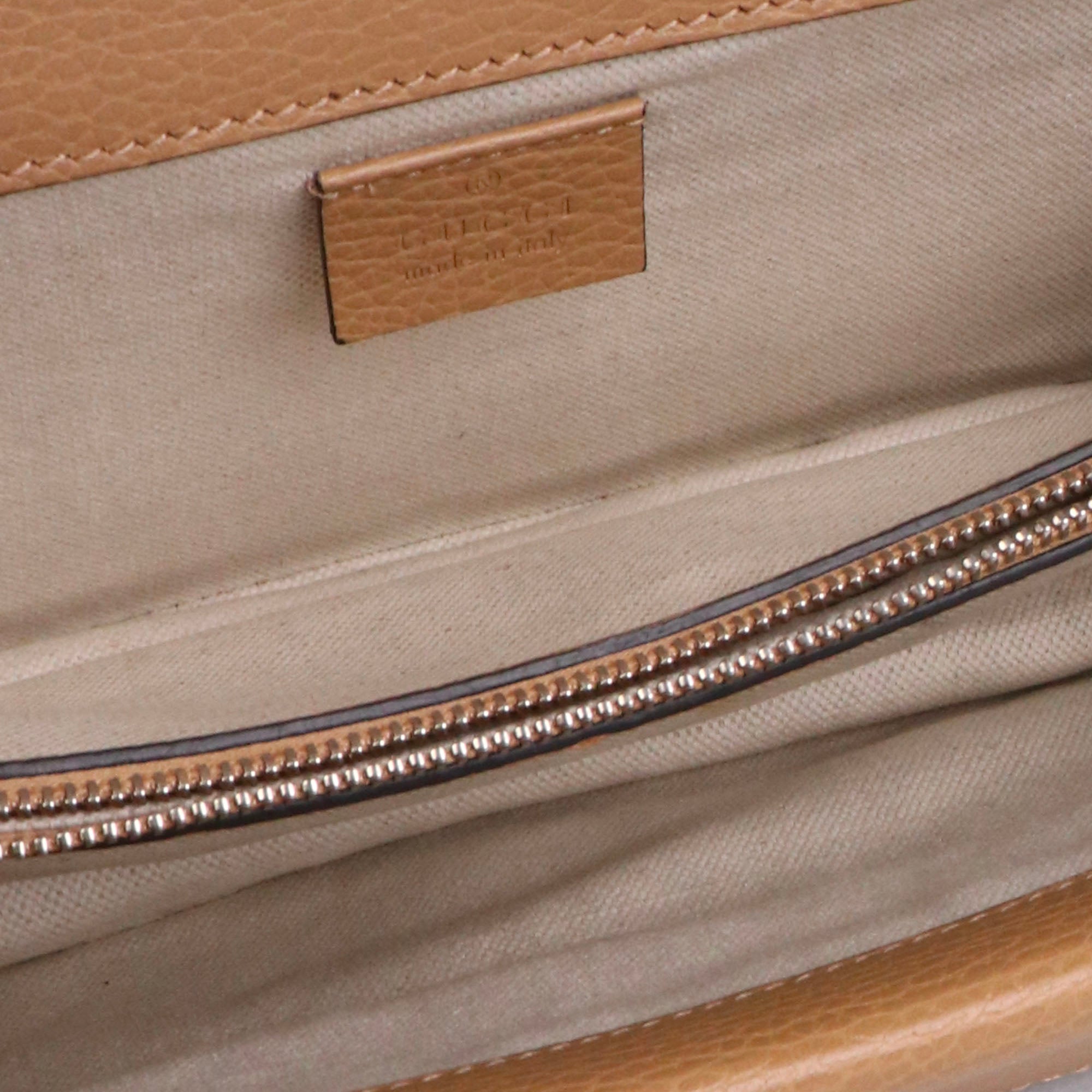 GUCCI - Sac à épaule Dionysus Petite Taille Gucci en cuir marron