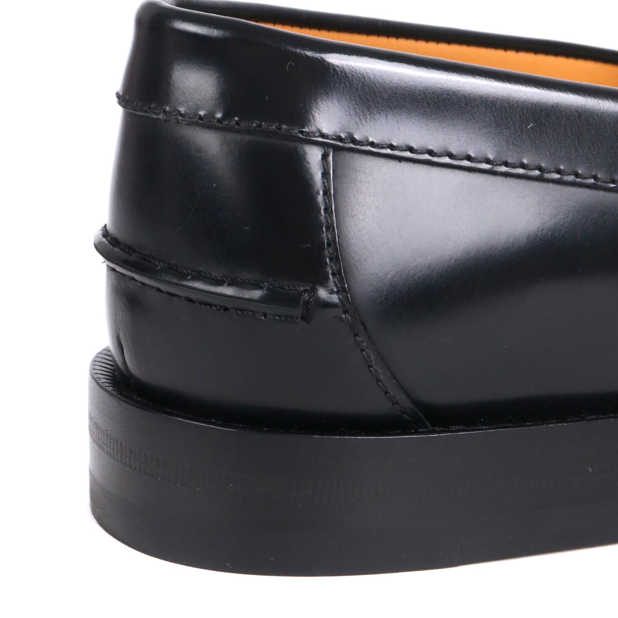 GUCCI - Mocassins Horsebit Gucci en cuir verni noir (T42)