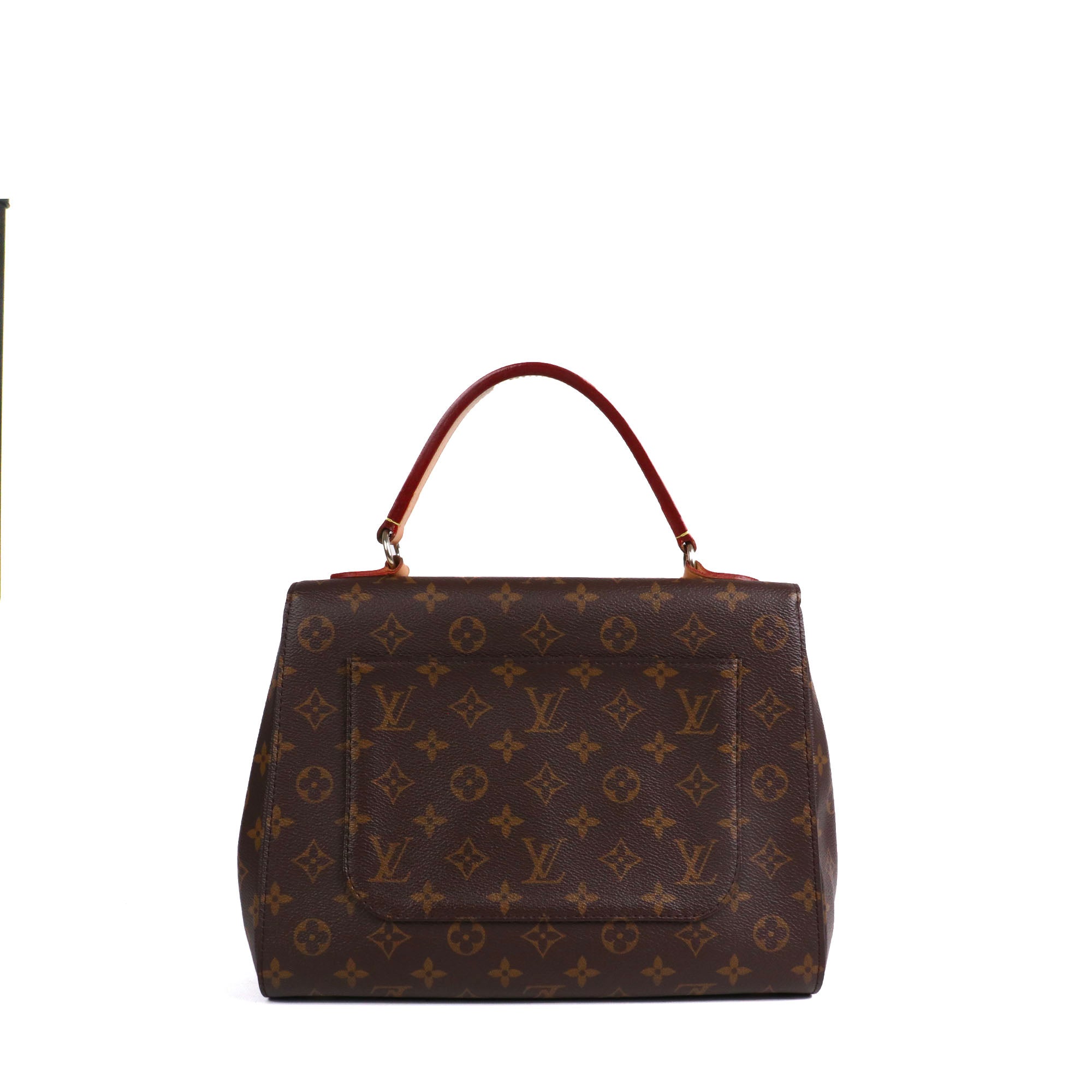 LOUIS VUITTON - Sac à main Cluny Moyen Louis Vuitton en toile monogrammée marron