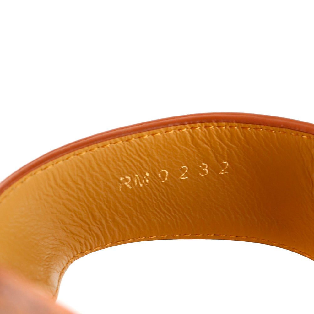 CELINE - Sandales Triomphe en cuir (T37)