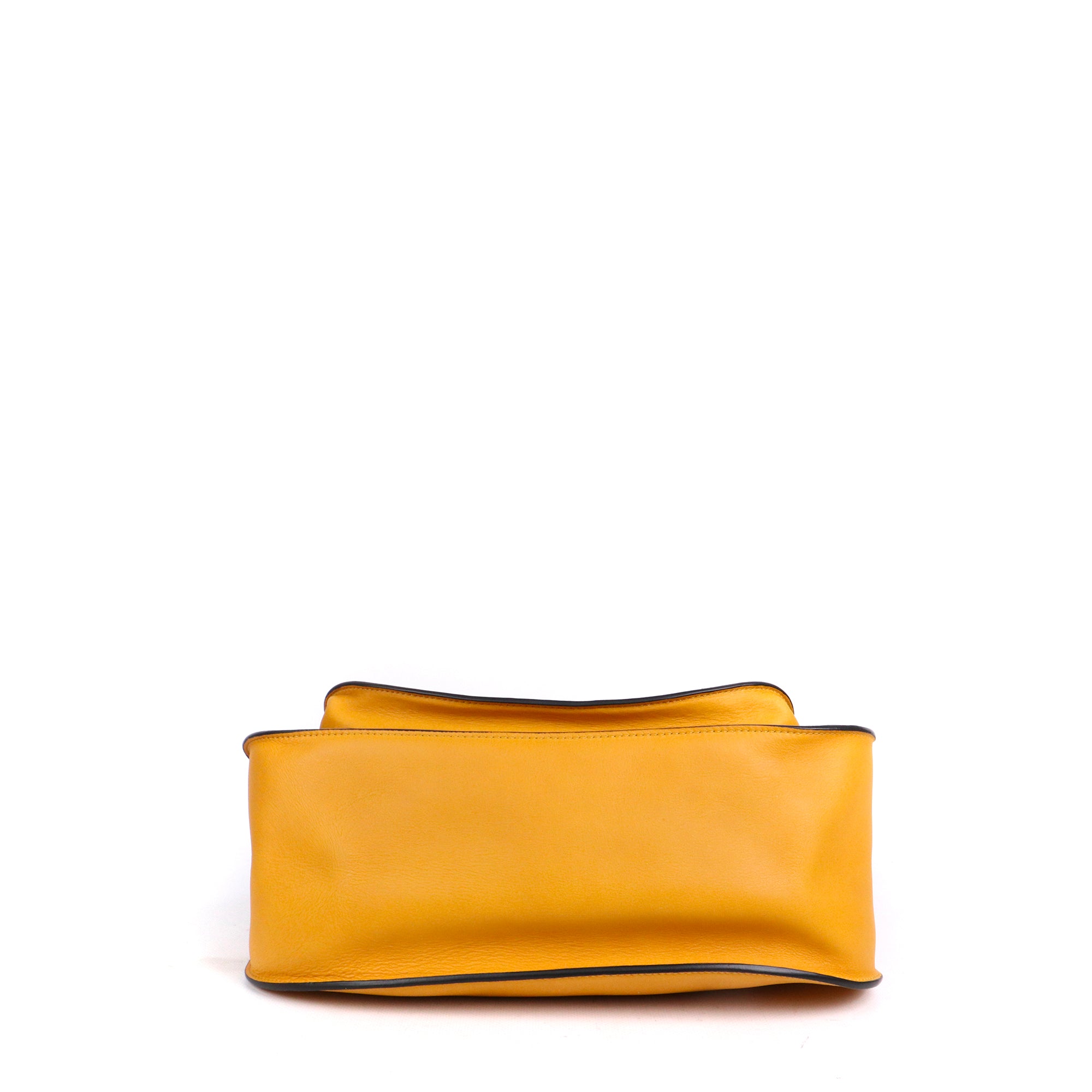 CHLOÉ - Sac à bandoulière Hudson Chloé en cuir jaune