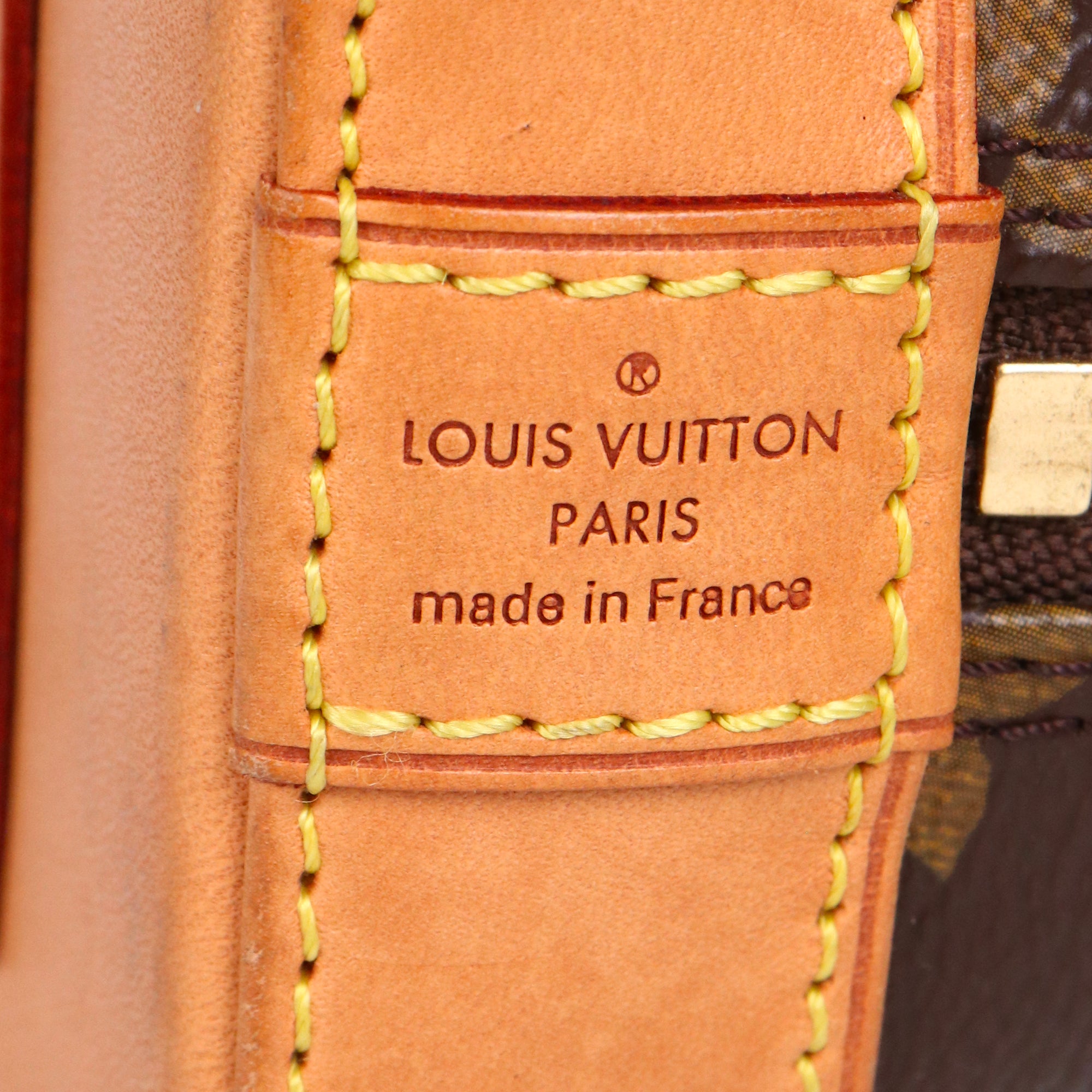 LOUIS VUITTON - Sac à bandoulière Alma BB Louis Vuitton en toile monogrammée