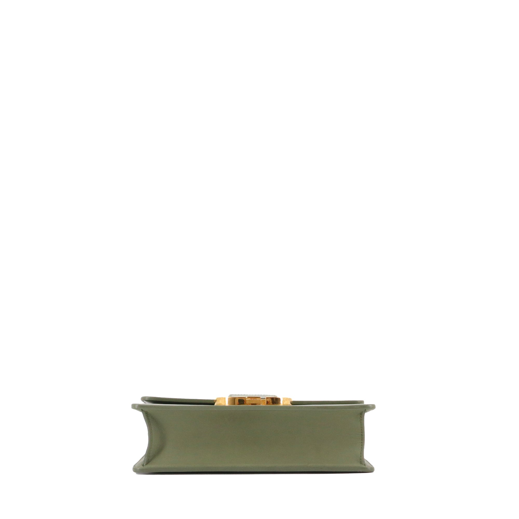 DIOR - Sac à bandoulière 30 Montaigne Dior en cuir vert