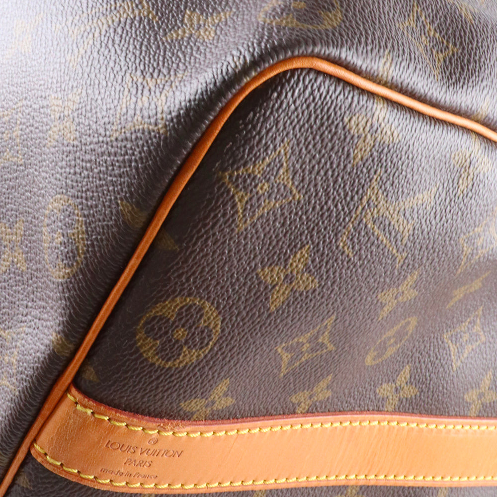 LOUIS VUITTON - Sac de voyage Keepall 50 avec bandoulière en toile monogrammée vintage