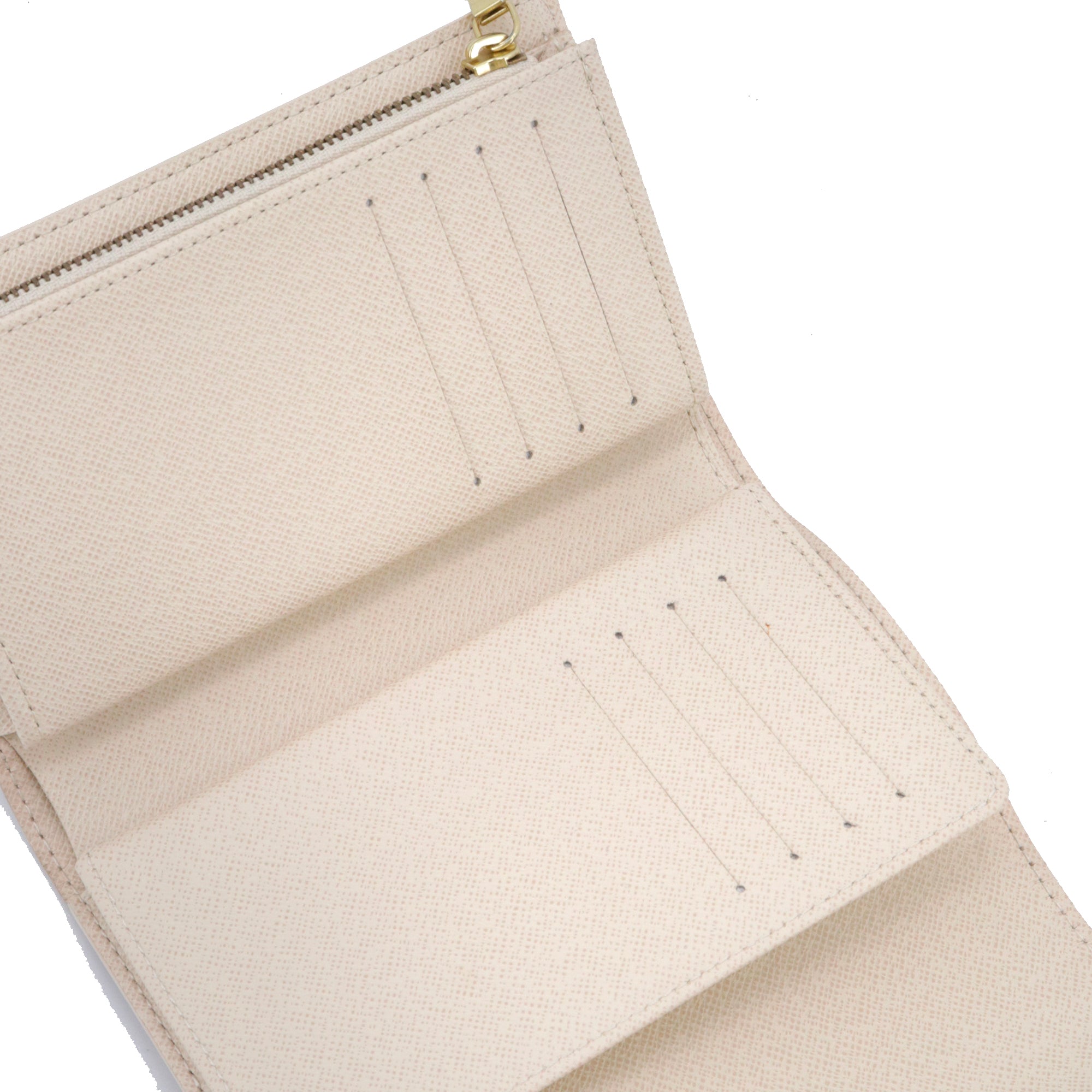 LOUIS VUITTON - Portefeuille Alexandra Louis Vuitton en toile damier azur