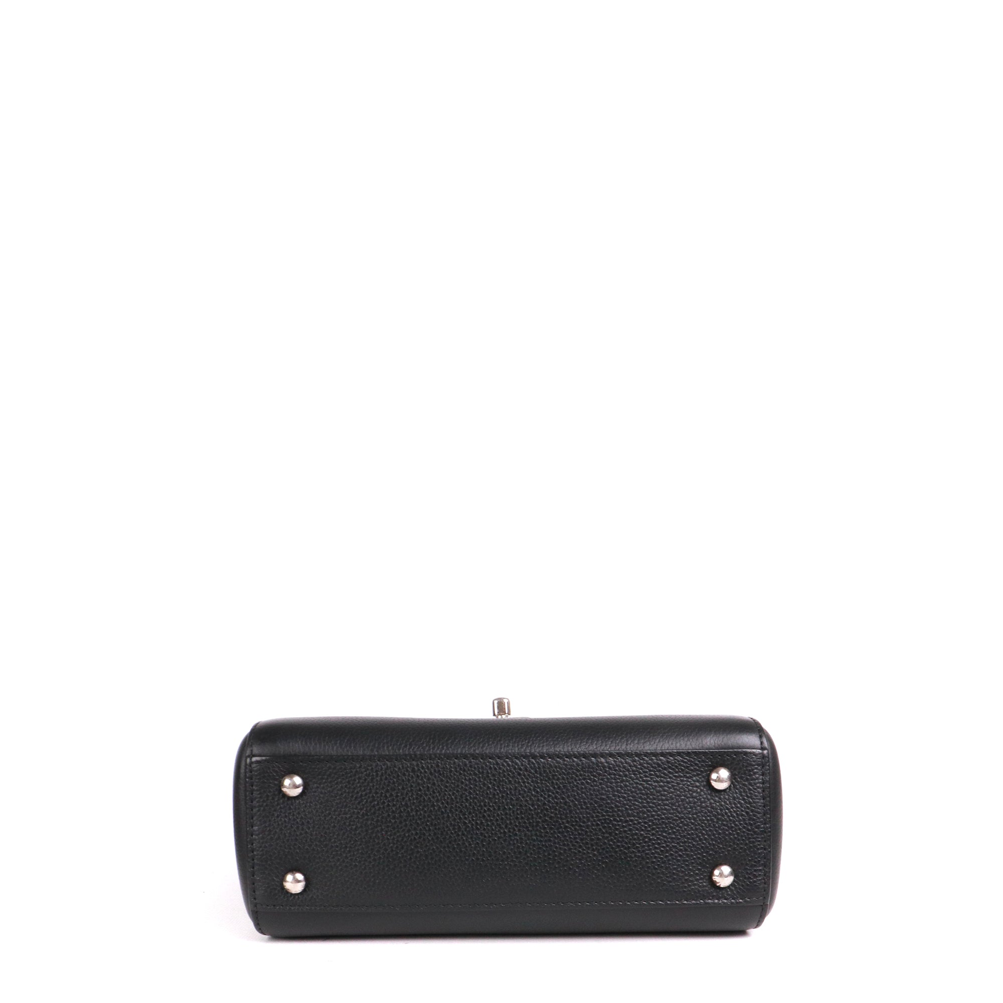 CHANEL - Sac à bandoulière Néo Executive Chanel en cuir grainé noir