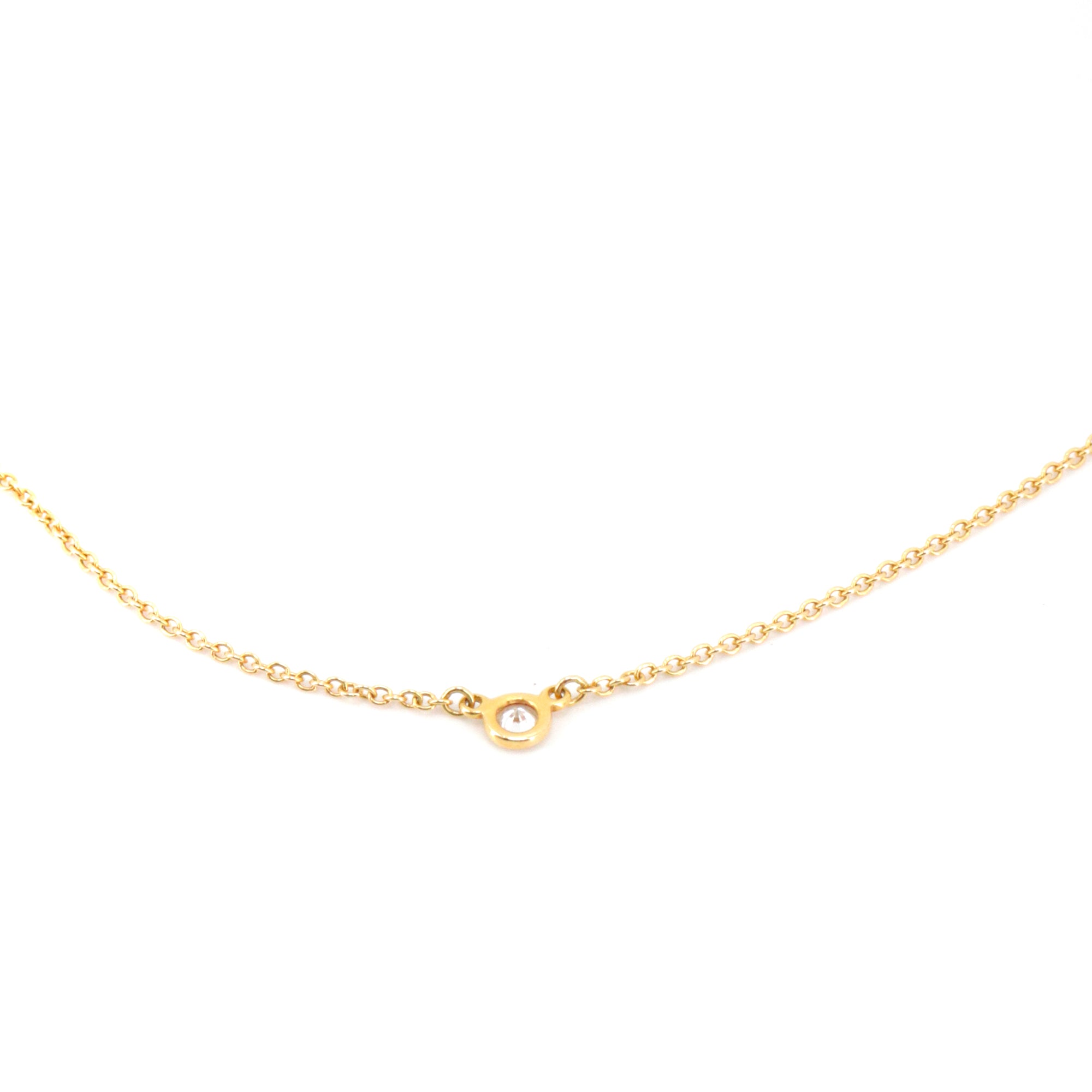 TIFFANY & CO - Collier Diamonds by the Yard Tiffany & Co en or jaune