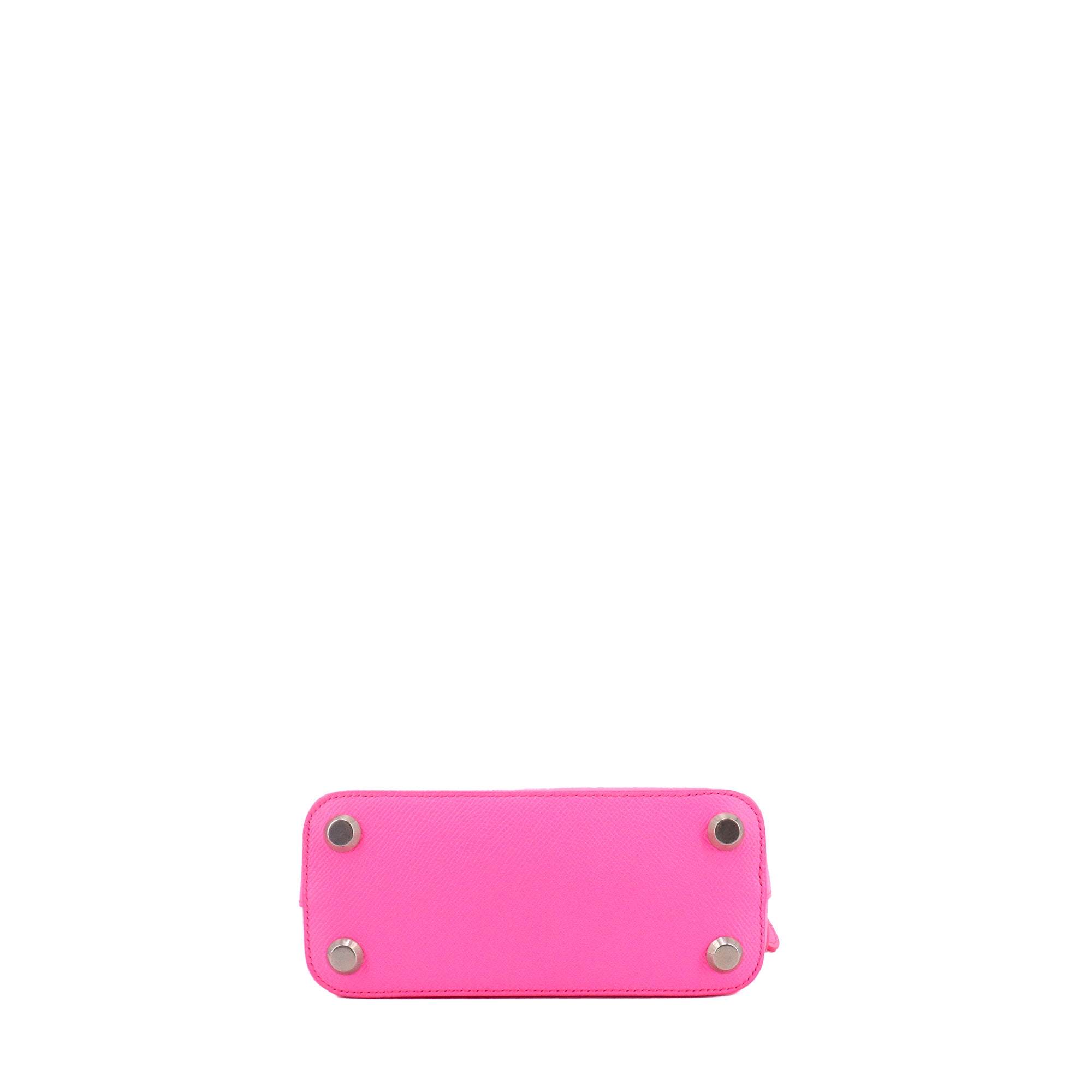 BALENCIAGA - Sac à bandoulière Ville Balenciaga en cuir grainé rose fluo