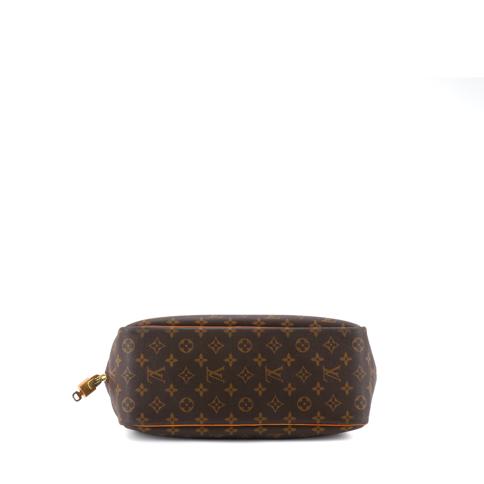 LOUIS VUITTON - Sac à main Deauville Louis Vuitton en toile monogramée