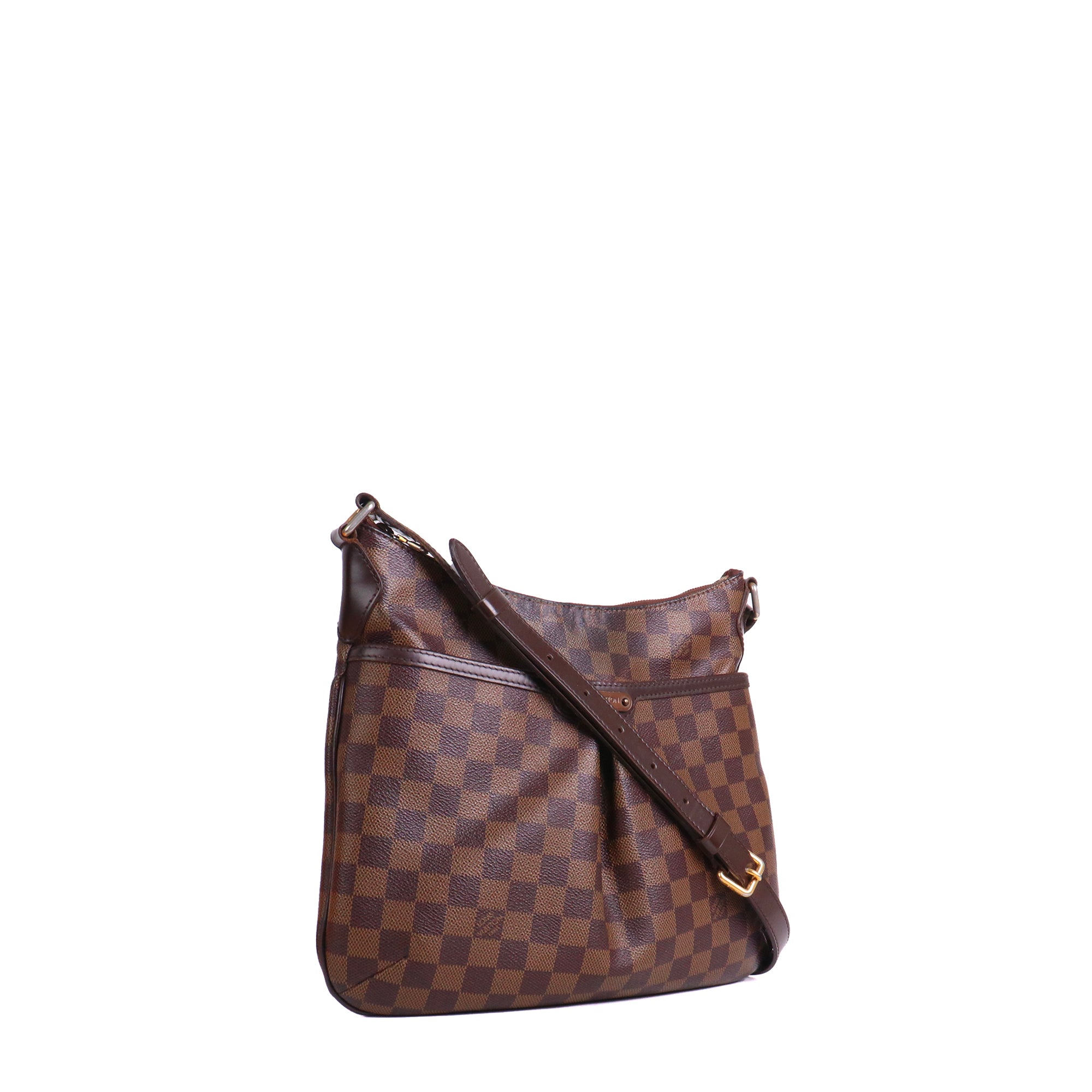 LOUIS VUITTON - Sac à bandoulière Bloomsbury PM Louis Vuitton en toile damier ébène