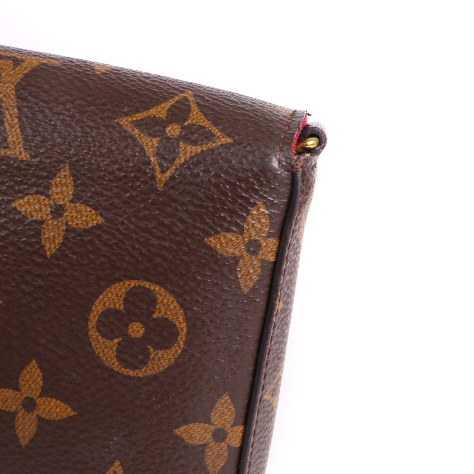 LOUIS VUITTON - Pochette Felicie Louis Vuitton en toile monogrammée