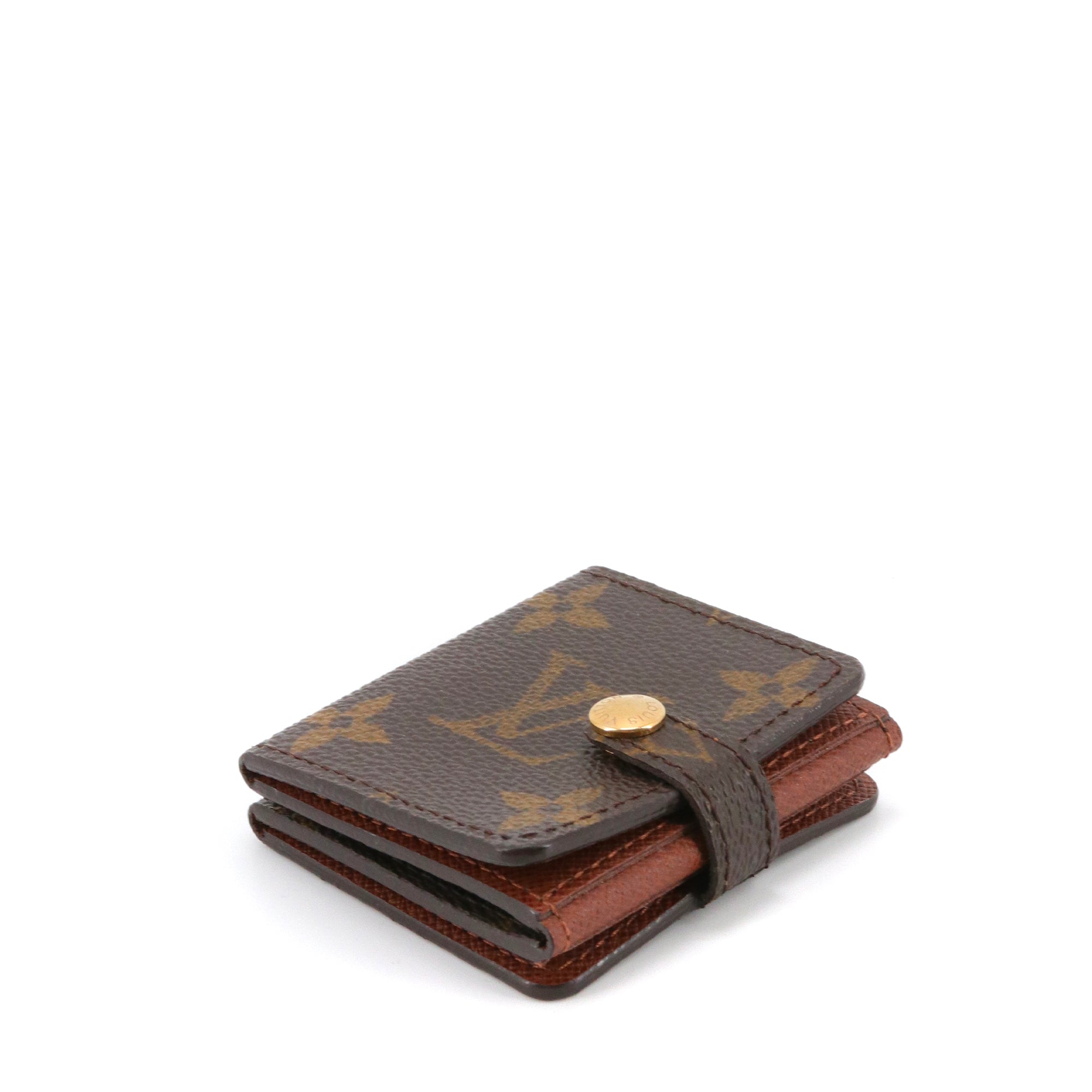 LOUIS VUITTON - Porte photos Louis Vuitton en toile enduite monogrammée