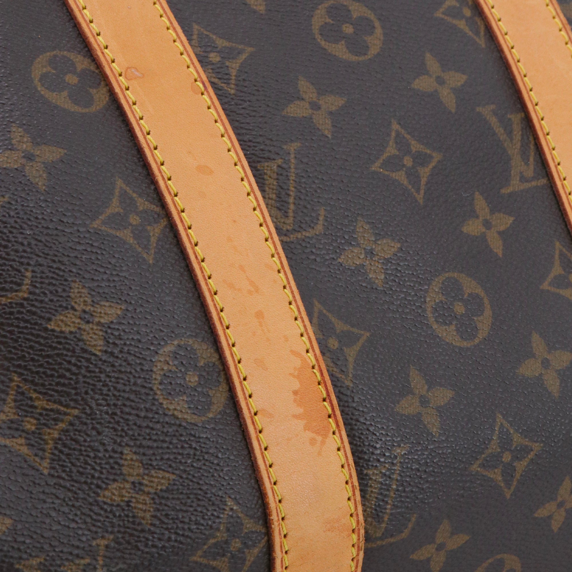LOUIS VUITTON - Sac de voyage Keepall 45 Louis Vuitton en toile monogrammée