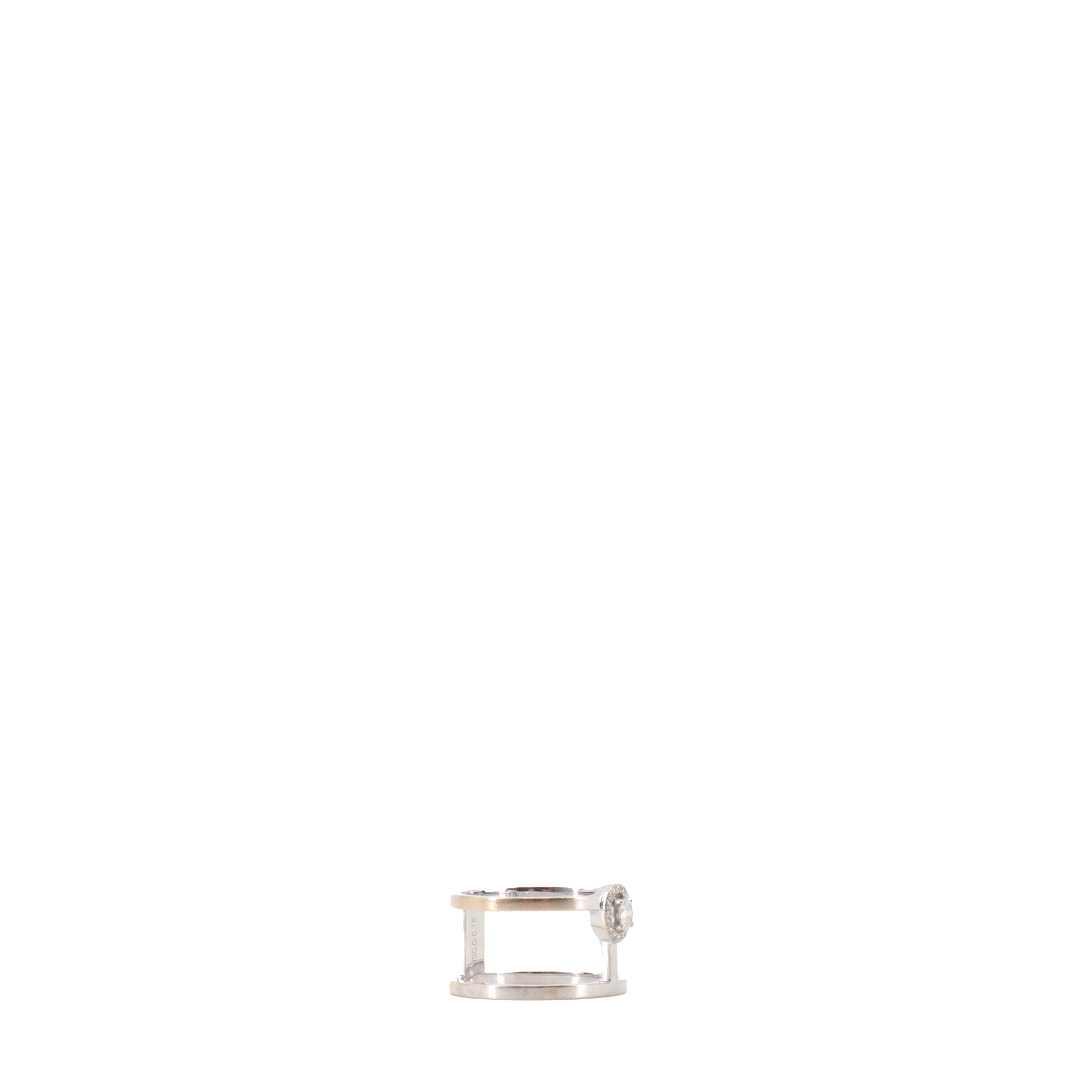 CARTIER - Love ring in pink gold with diamond (T51)