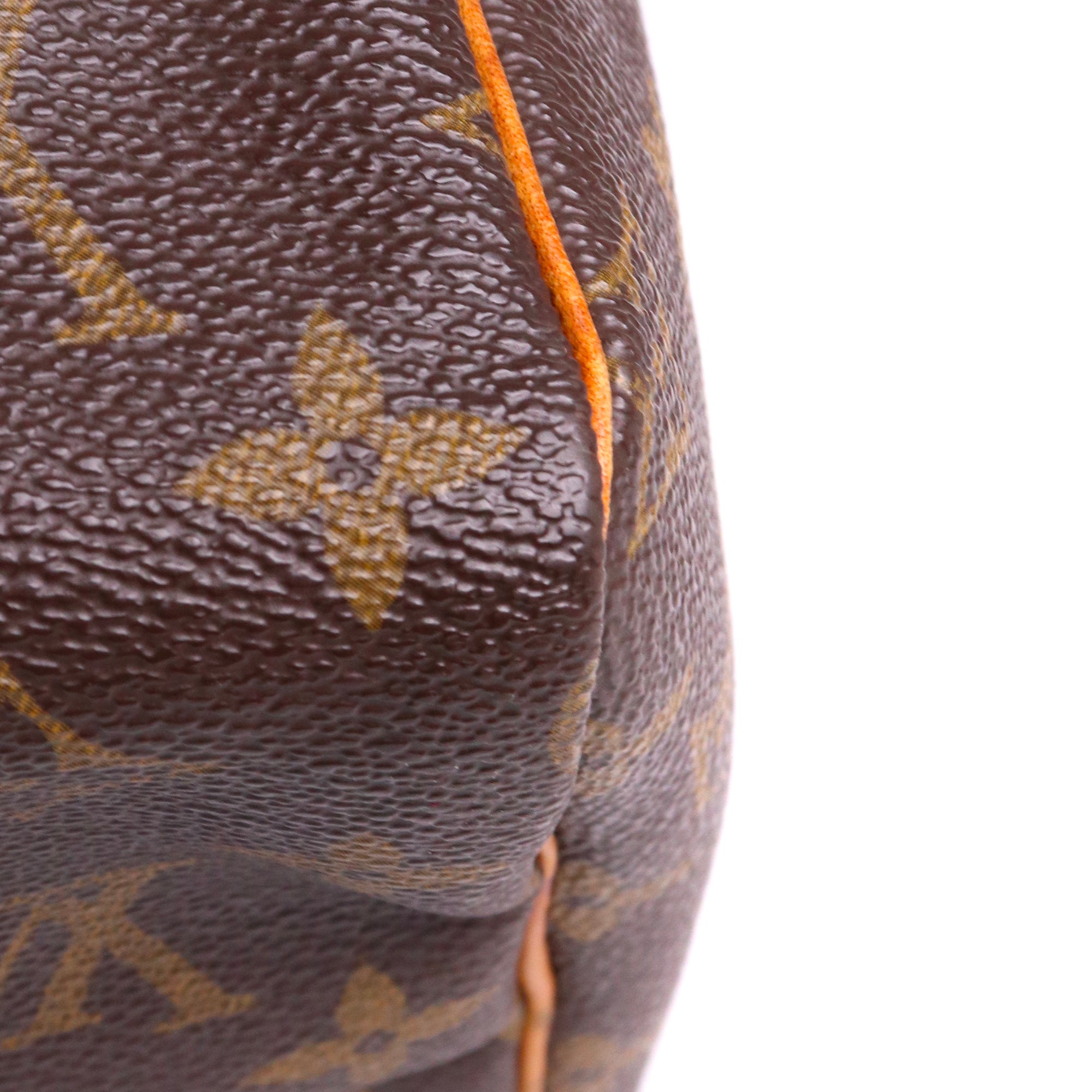 LOUIS VUITTON - Sac à main Speedy 30 Louis Vuitton en toile monogrammée
