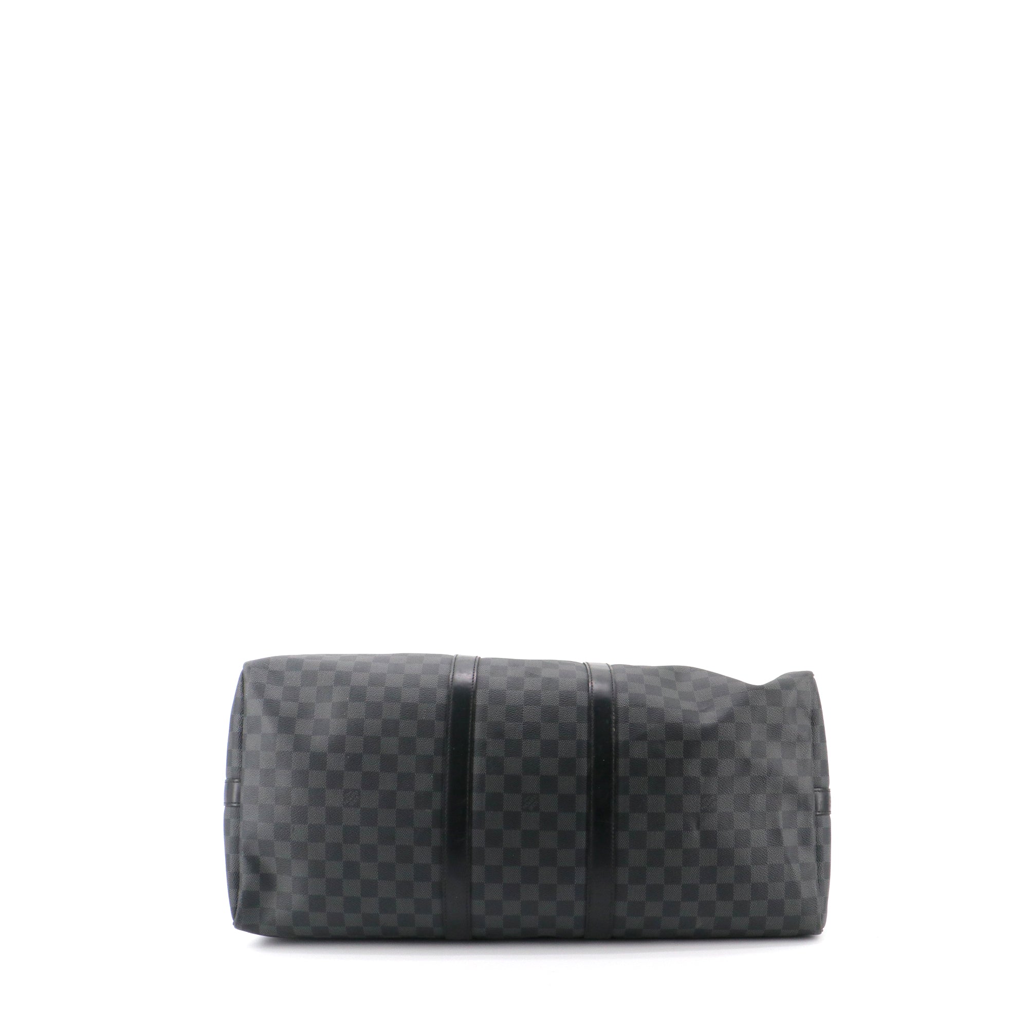 LOUIS VUITTON - Sac de voyage Keepall 55 Louis Vuitton en toile damier graphite