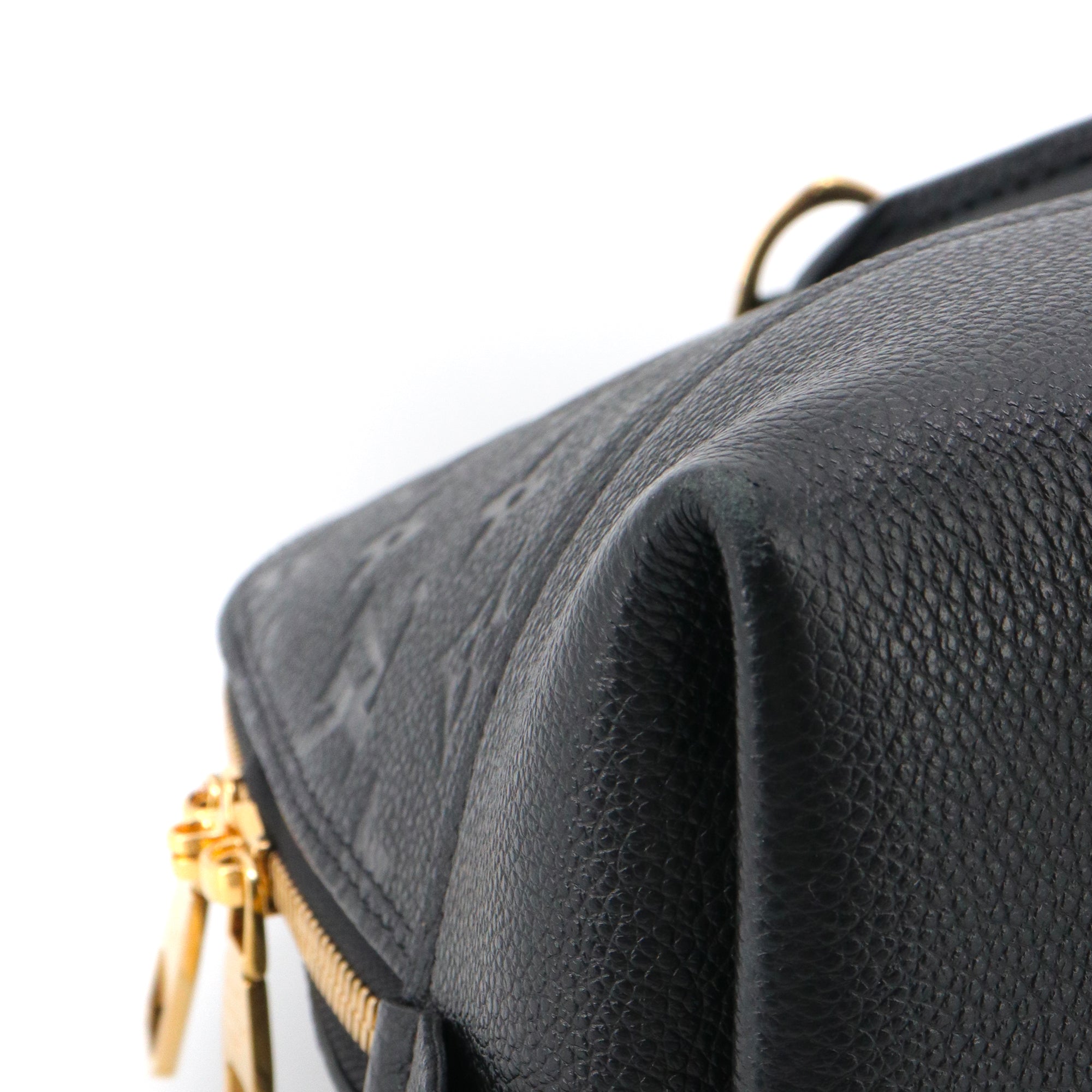 LOUIS VUITTON - Sac à main Neo Alma PM Louis Vuitton en cuir empreinte noir