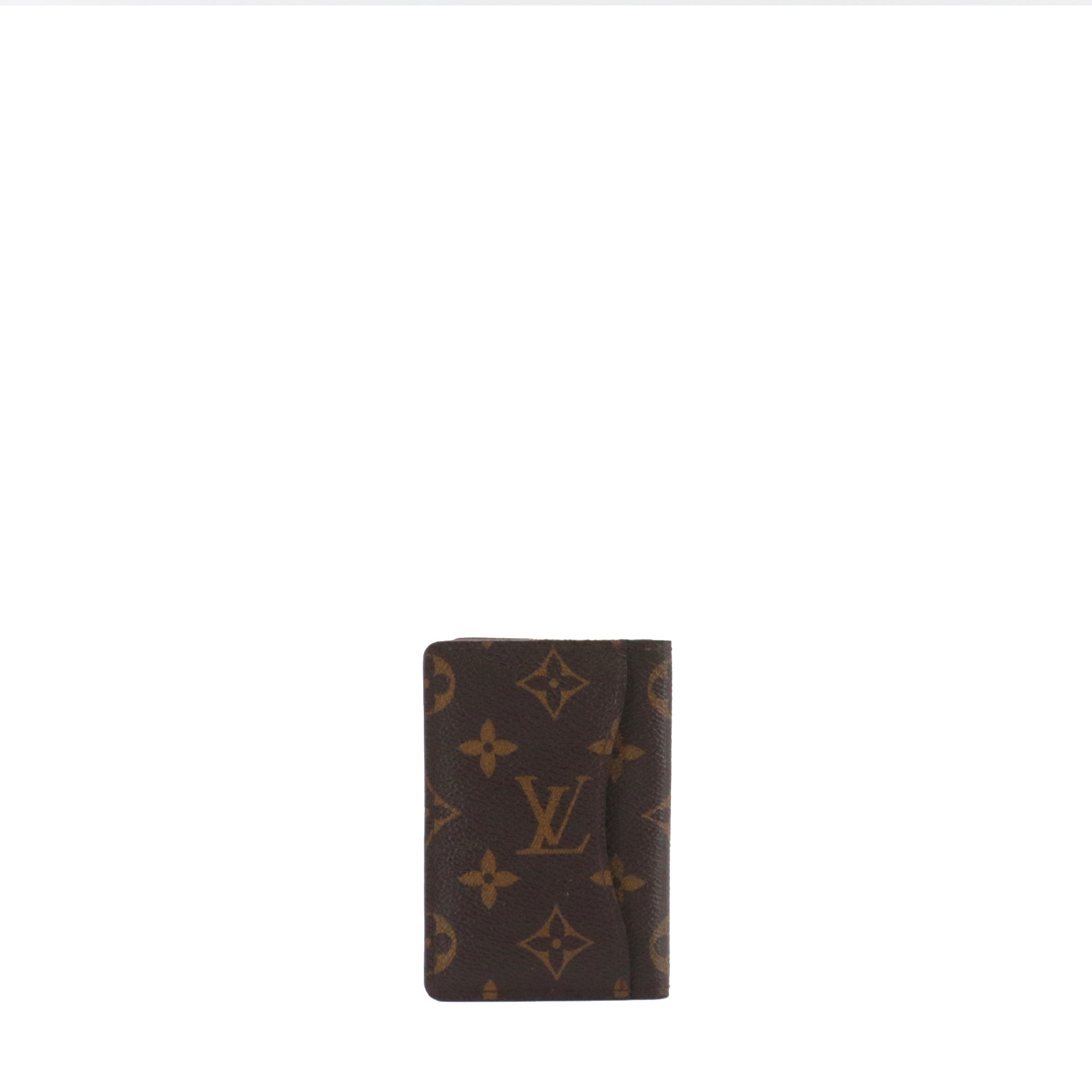 LOUIS VUITTON - Louis Vuitton Pocket Organizer Card Holder in Monogrammed Canvas