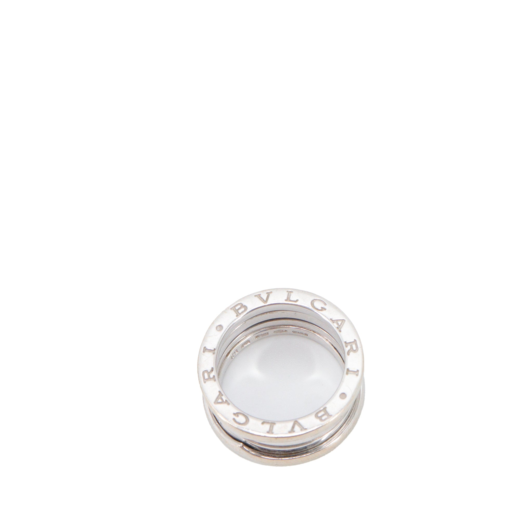 BULGARI - Bague B.zero 1 Bvlgari en or blanc (T52)