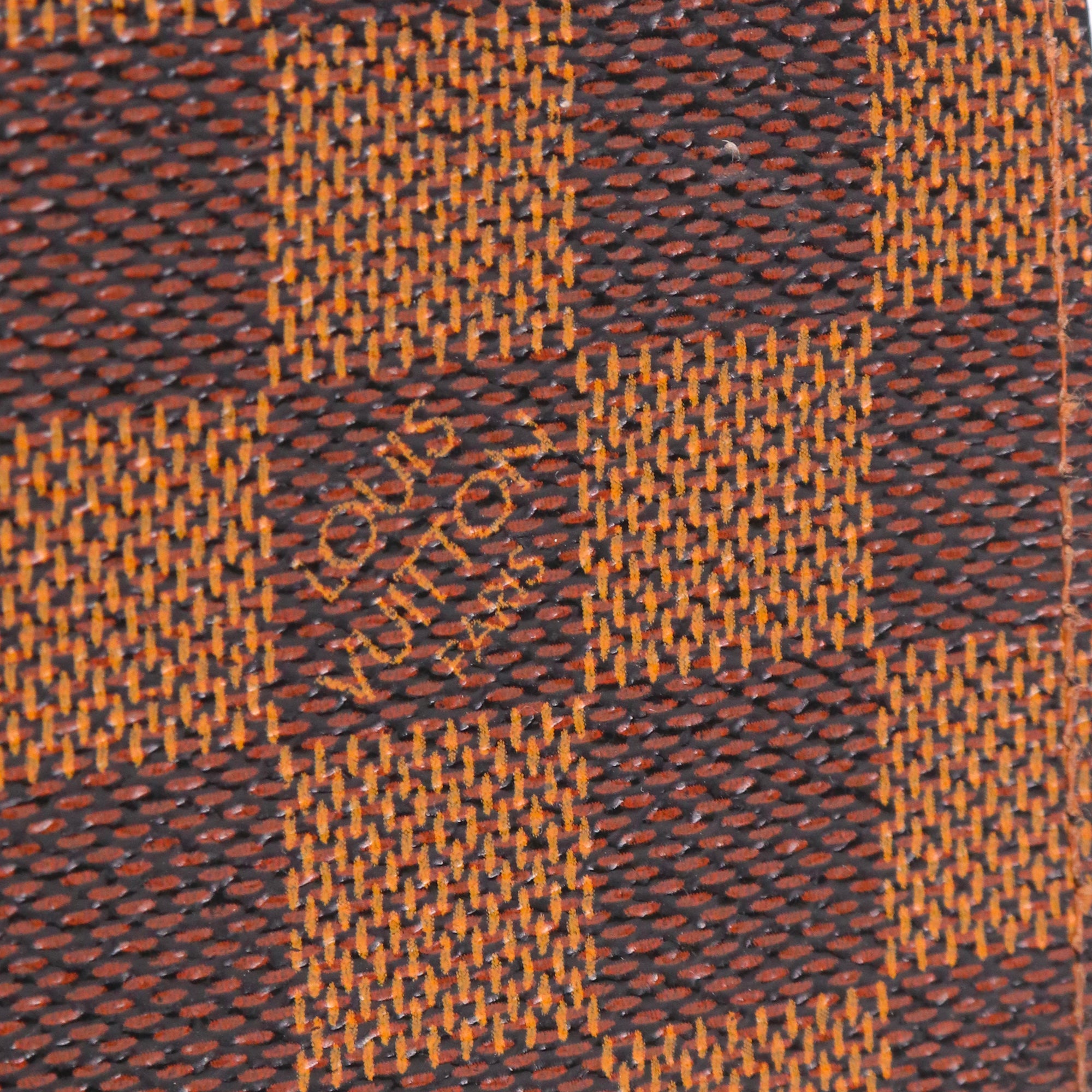 LOUIS VUITTON - Portefeuille Trésor Louis Vuitton en toile damier ébène