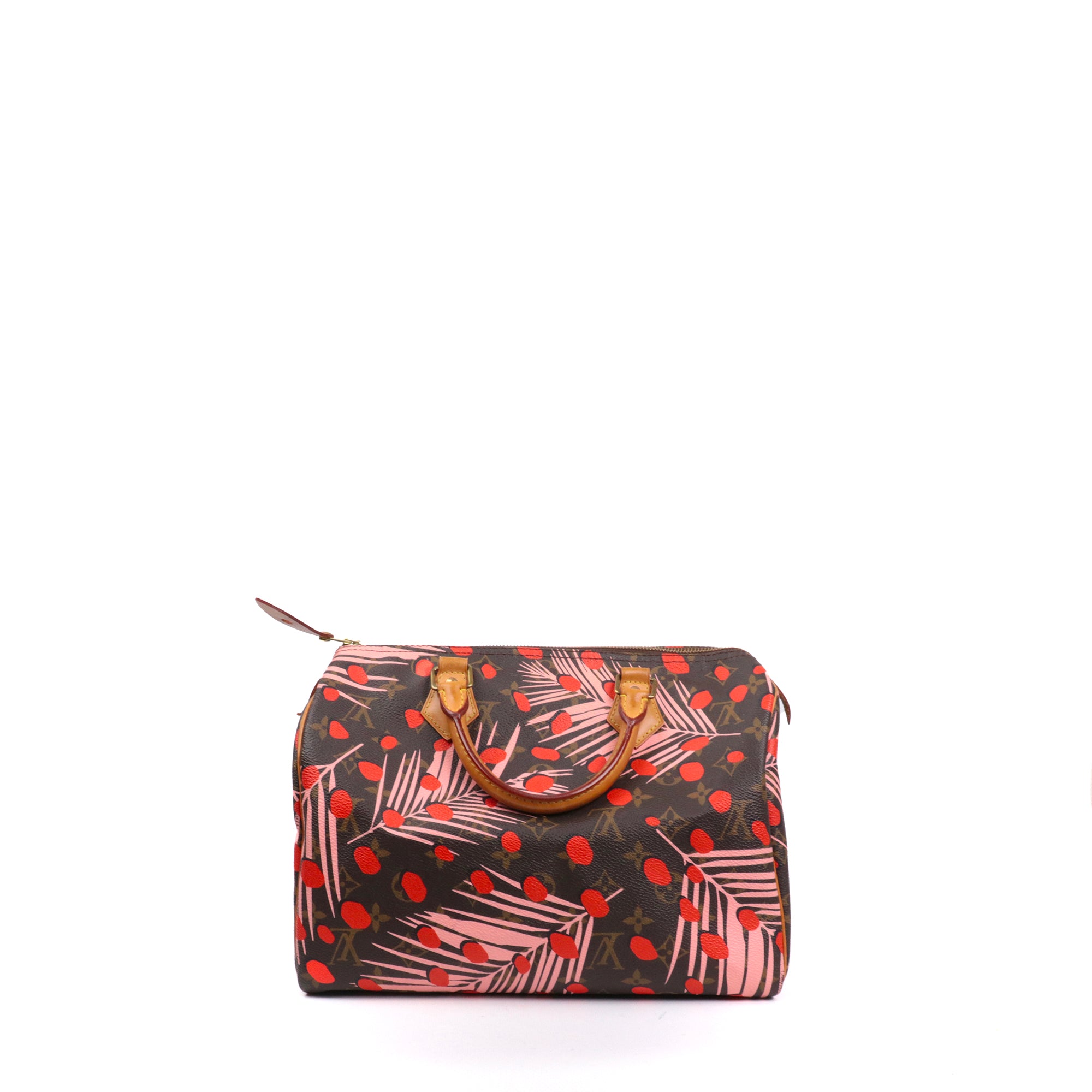 LOUIS VUITTON - Sac à main Speedy 30 Jungle Louis Vuitton en toile monogrammée