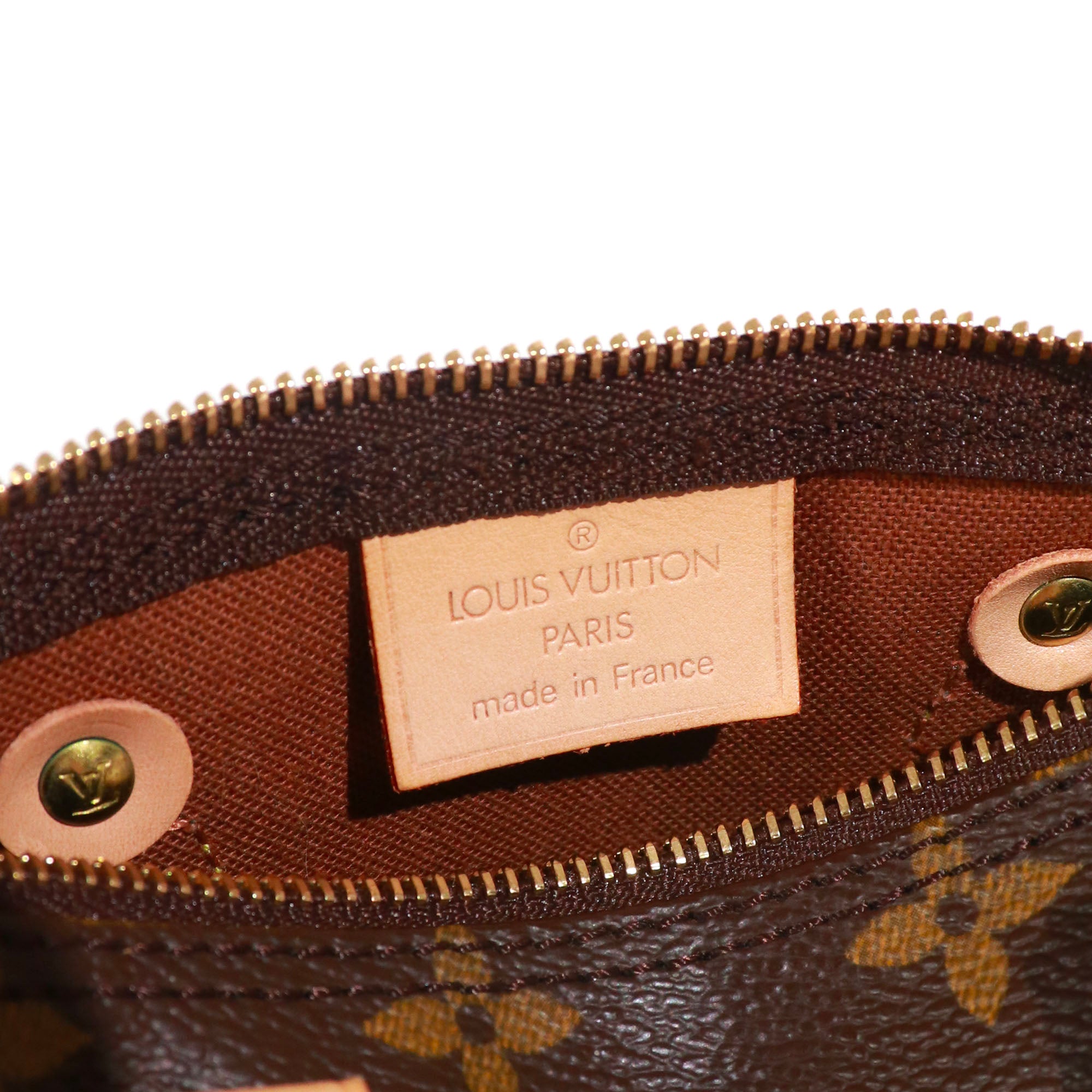 LOUIS VUITTON - Sac à main Nano Speedy en toile monogramme