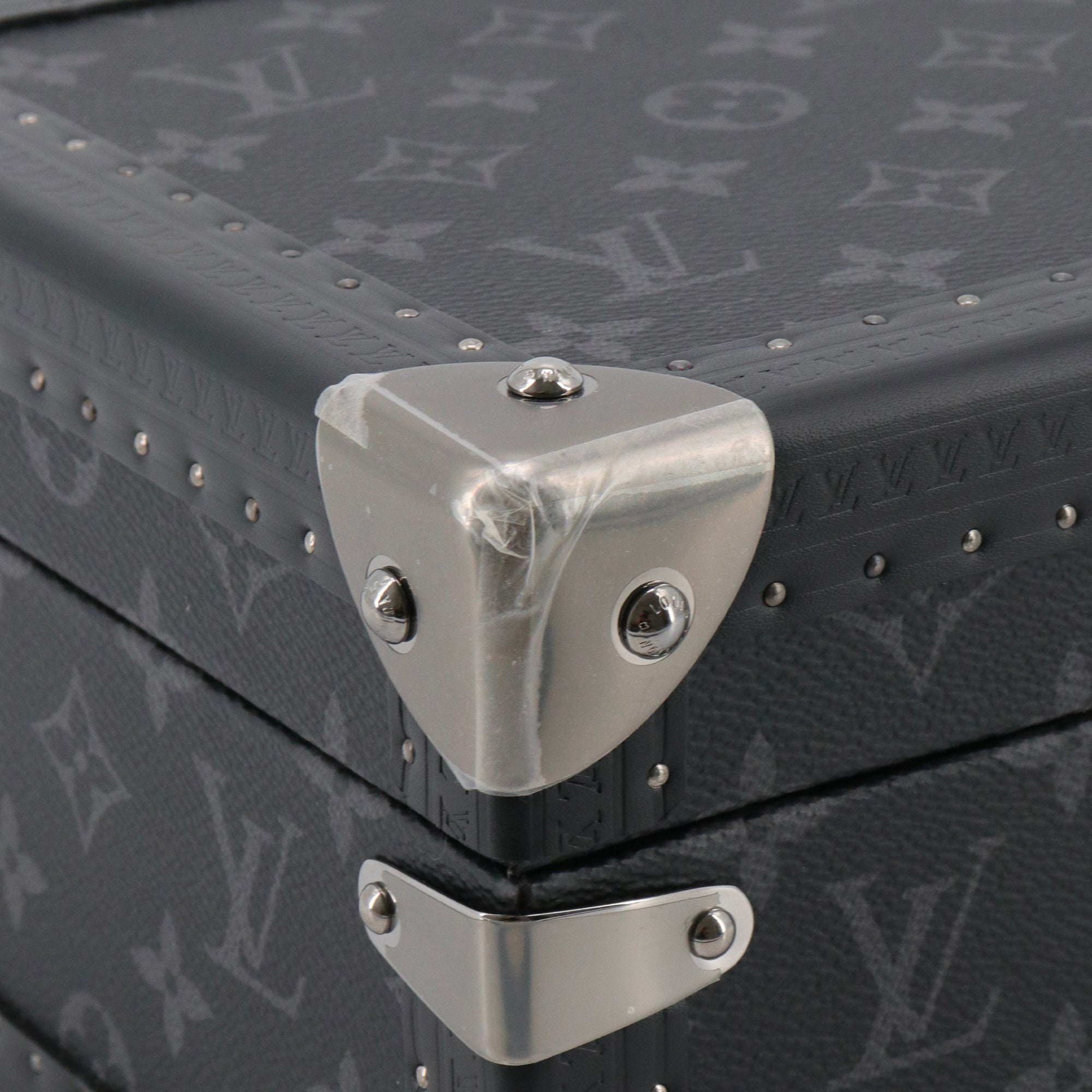 LOUIS VUITTON - Coffret 8 Montres Louis Vuitton en toile monogrammée éclipse