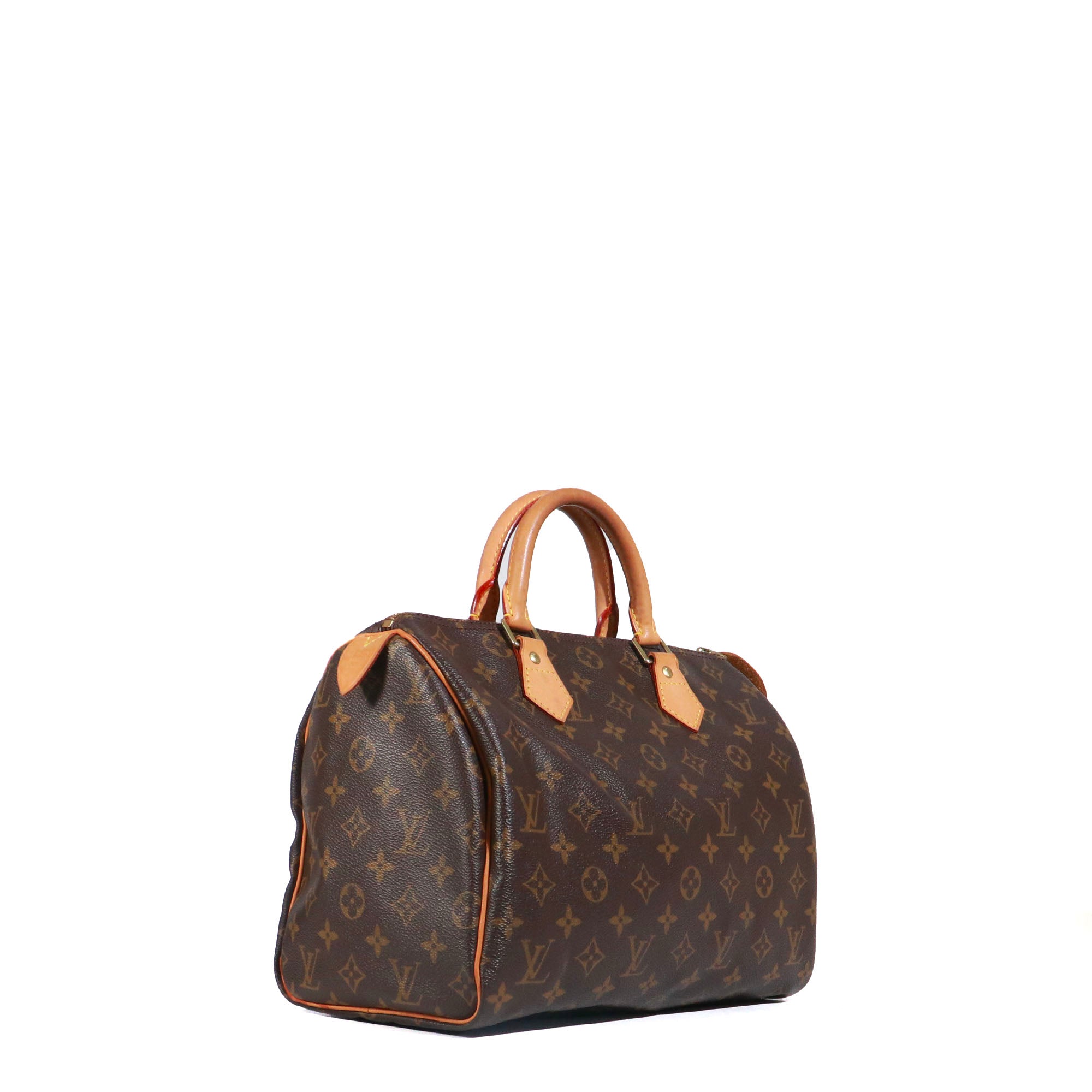 LOUIS VUITTON - Sac à main Speedy 30 en toile monogramme