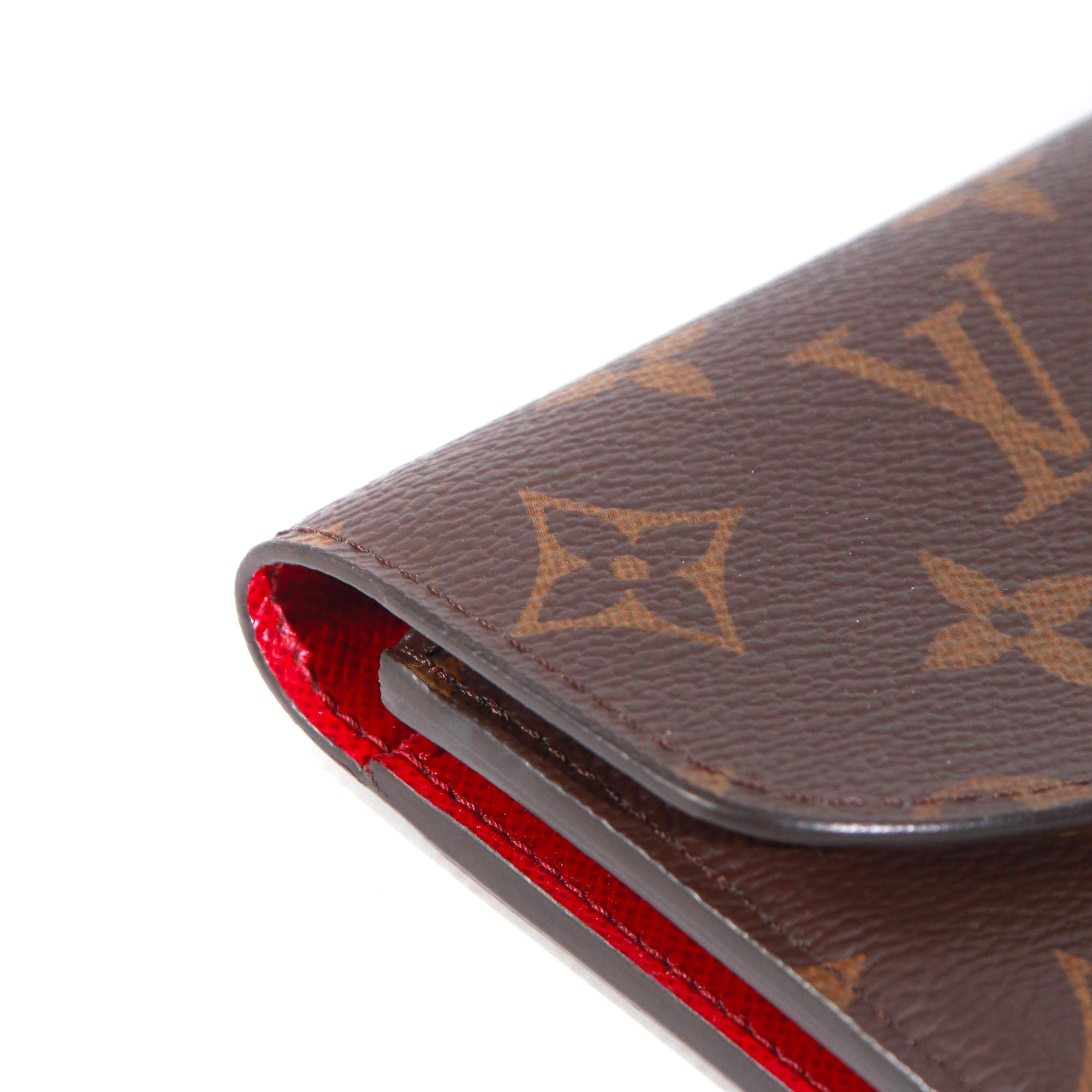 LOUIS VUITTON - Portefeuille Émilie Louis Vuitton en toile monogramme